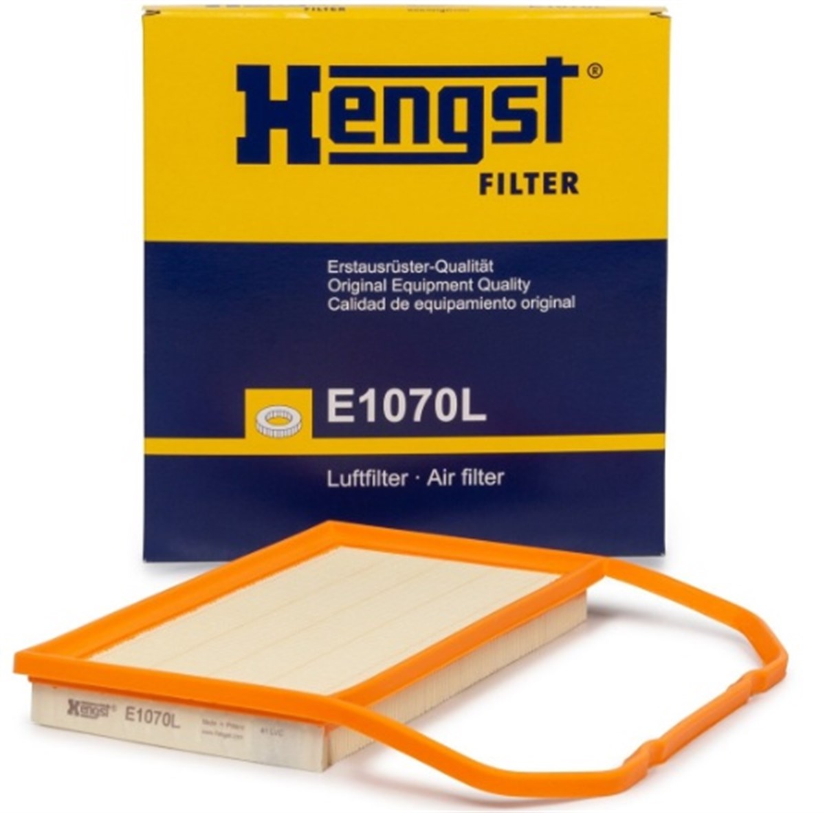 Volkswagen Polo 1.0 Benzinli 2010 Model Sonrası Hava Filtresi Hengst Marka 04C129620C