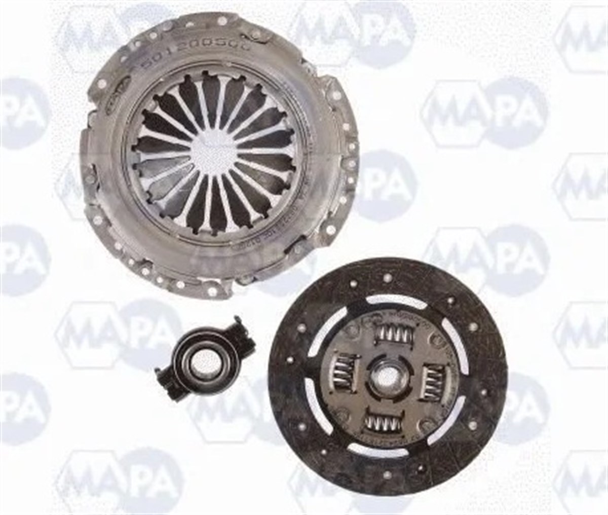 Volkswagen Polo 2000 - 2002 1.4 AHW Motor (Benzinli) Debriyaj Seti Mapa Marka W06K0198009