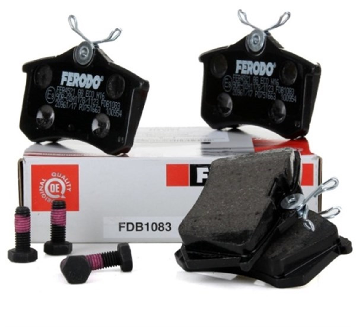 Volkswagen Polo 2000 - 2002 Arası 1.4TDI Arka Fren Balatası Ferodo Marka 1J0698451