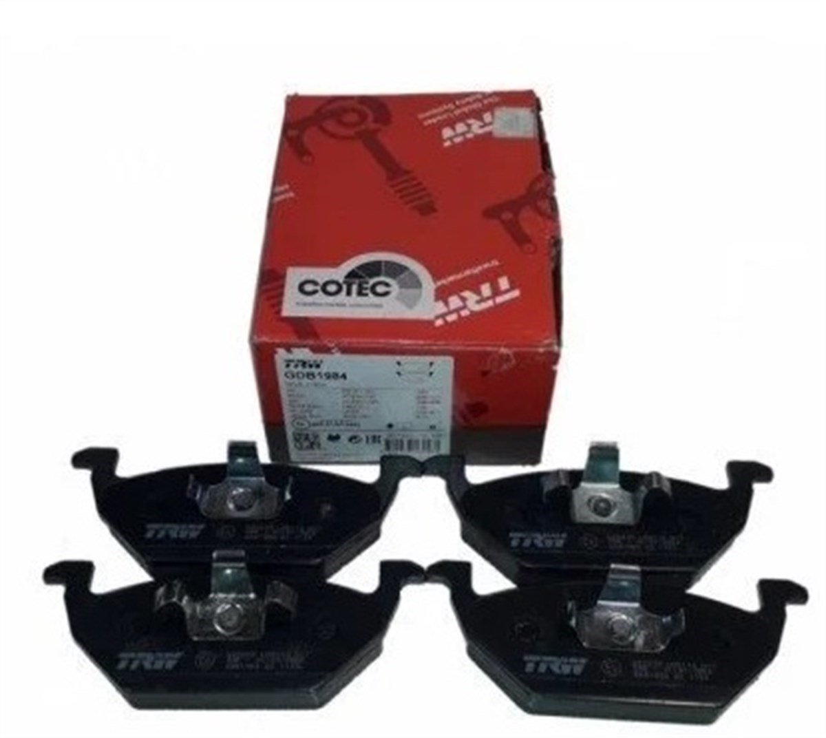 Volkswagen Polo 2010 Model Sonrası Ön Fren Balata Takımı Trw Marka 1J0698151A