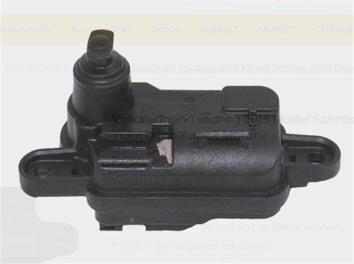 Volkswagen Touareg 2018 Model Sonrası Yakıt Depo Kapak Motoru Oek Marka 8V0862153A