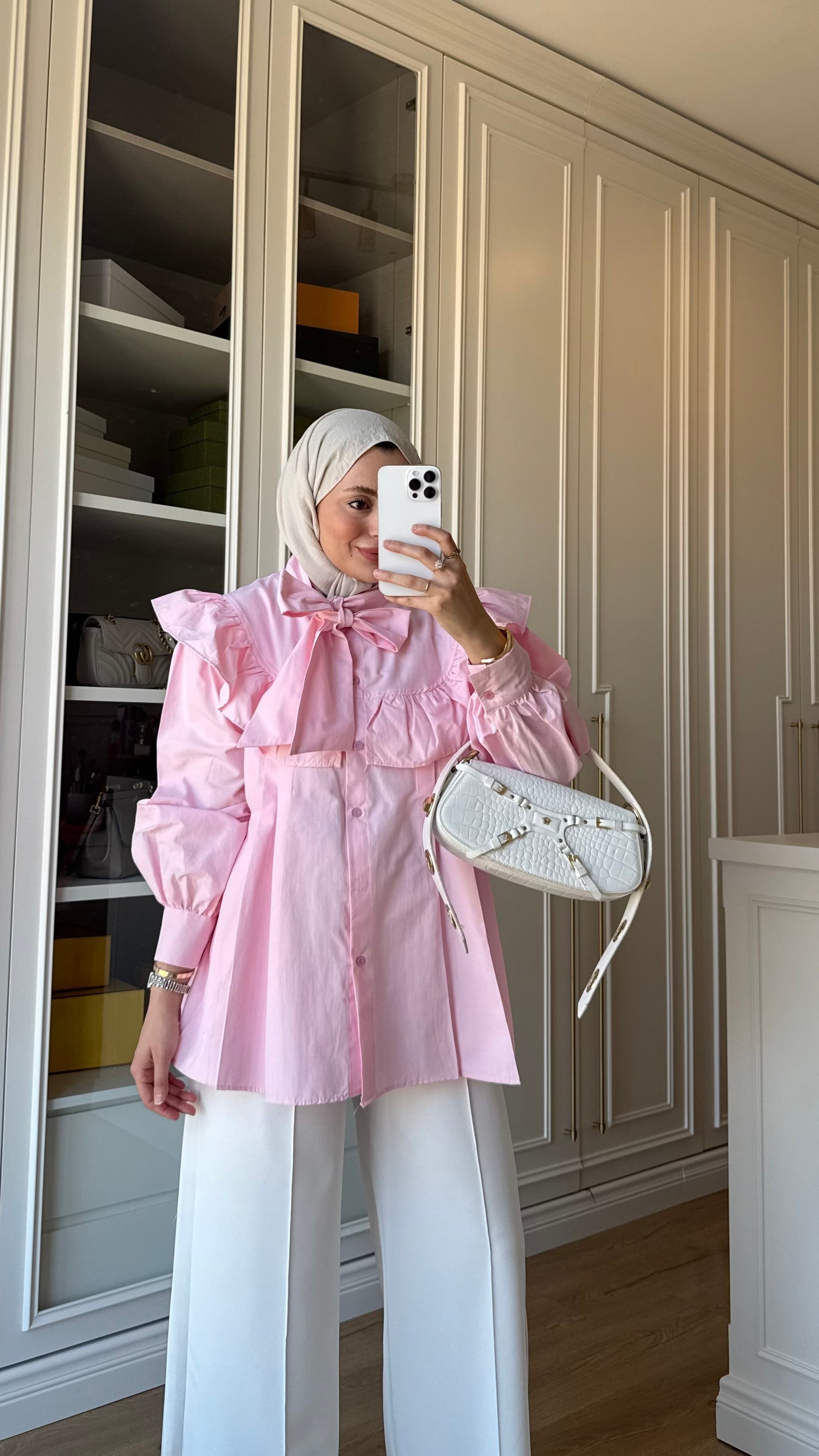 Andora Gömlek Pembe