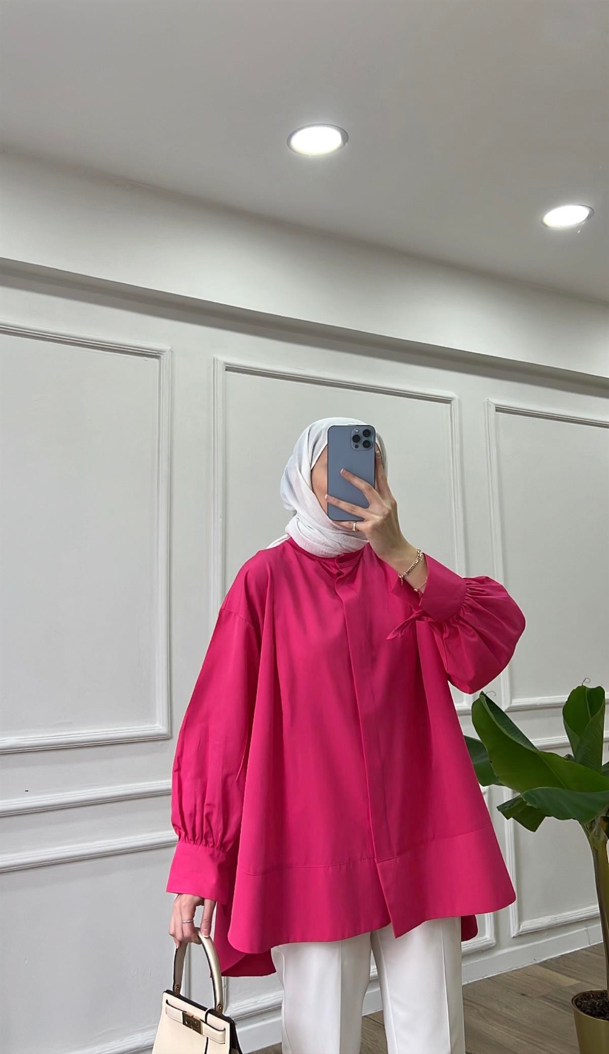 Ava Gömlek - Pembe