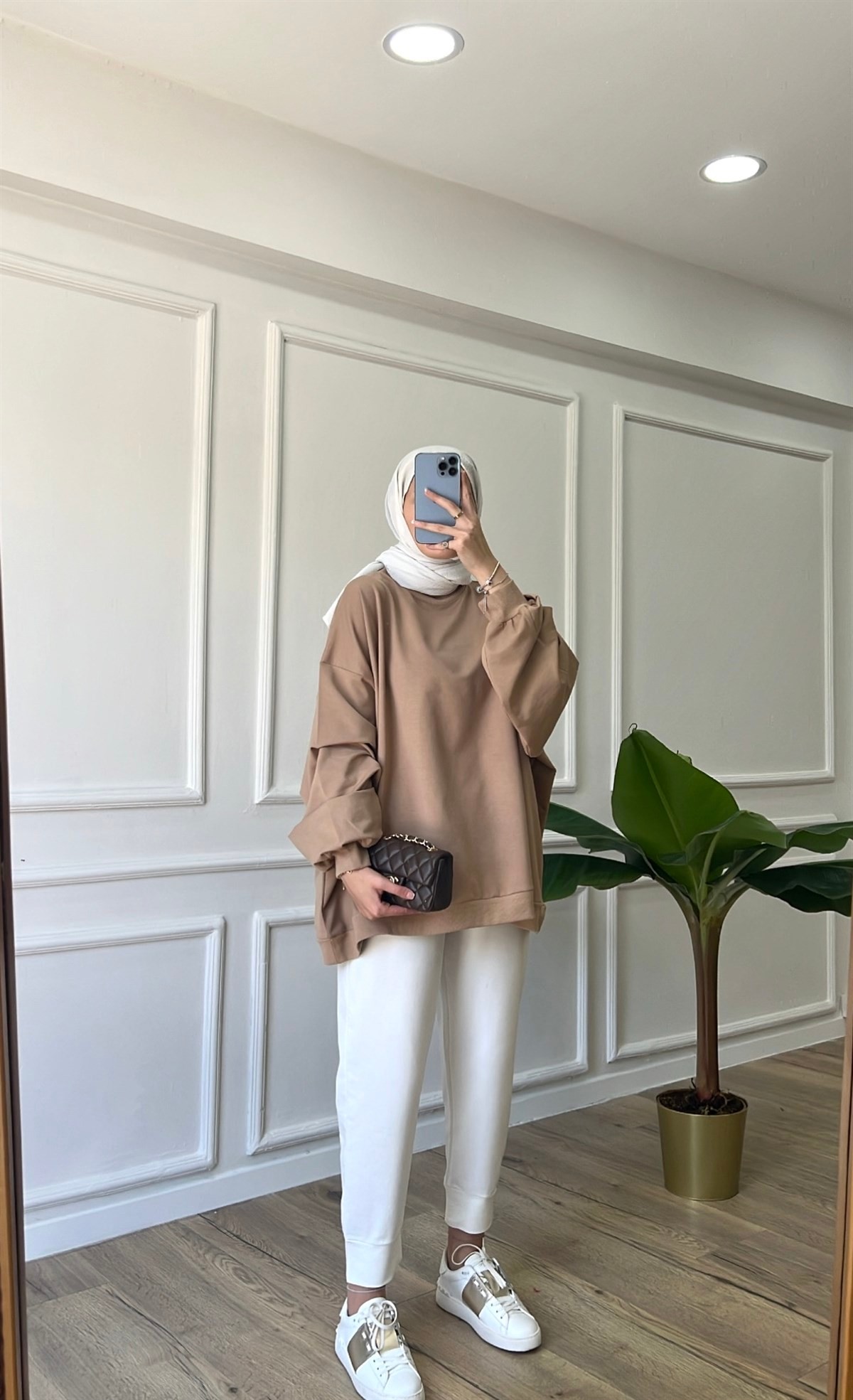 Basic Sweatshirt - Vizon