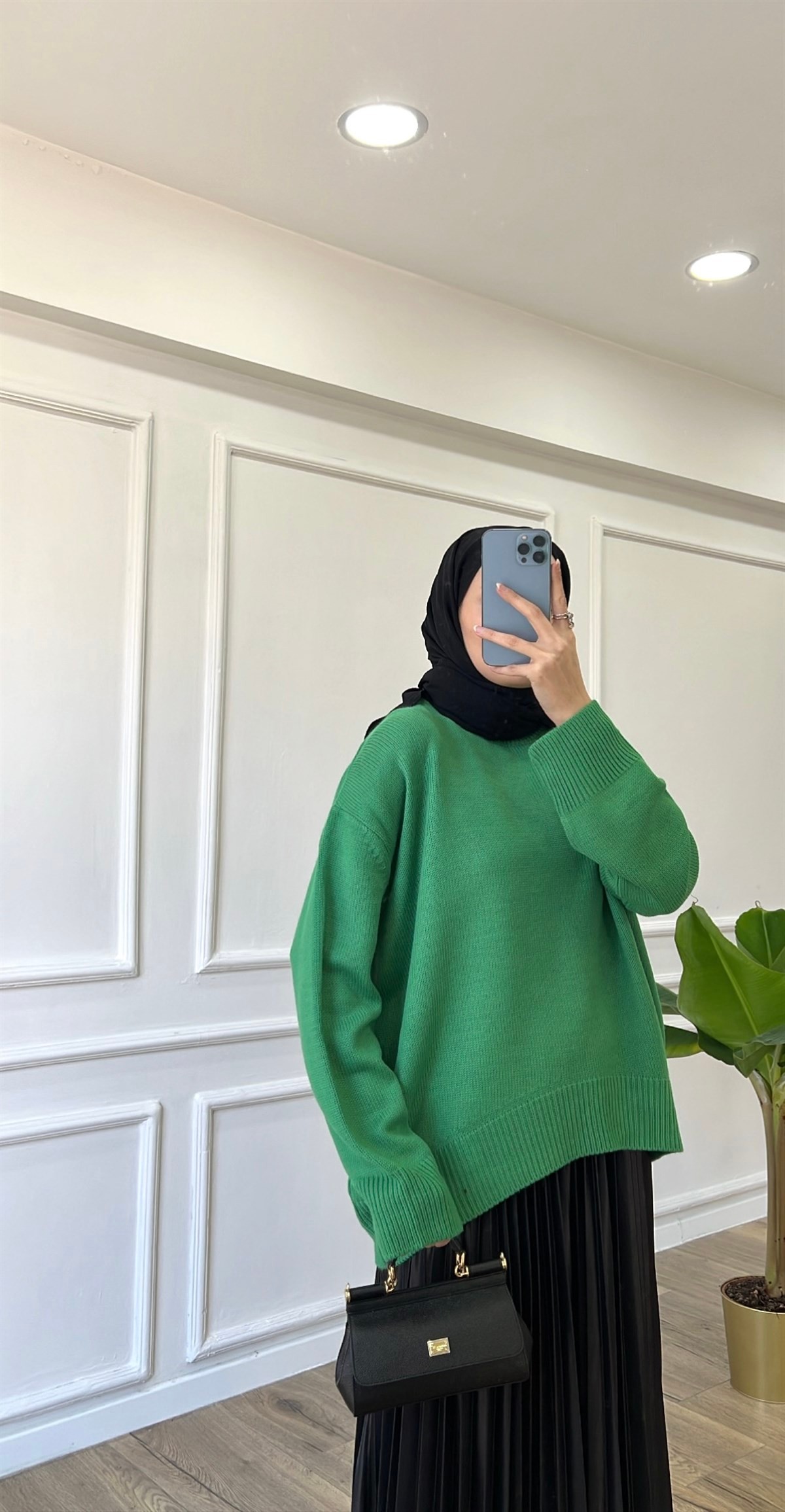 Benetton - Bisiklet Yaka Triko