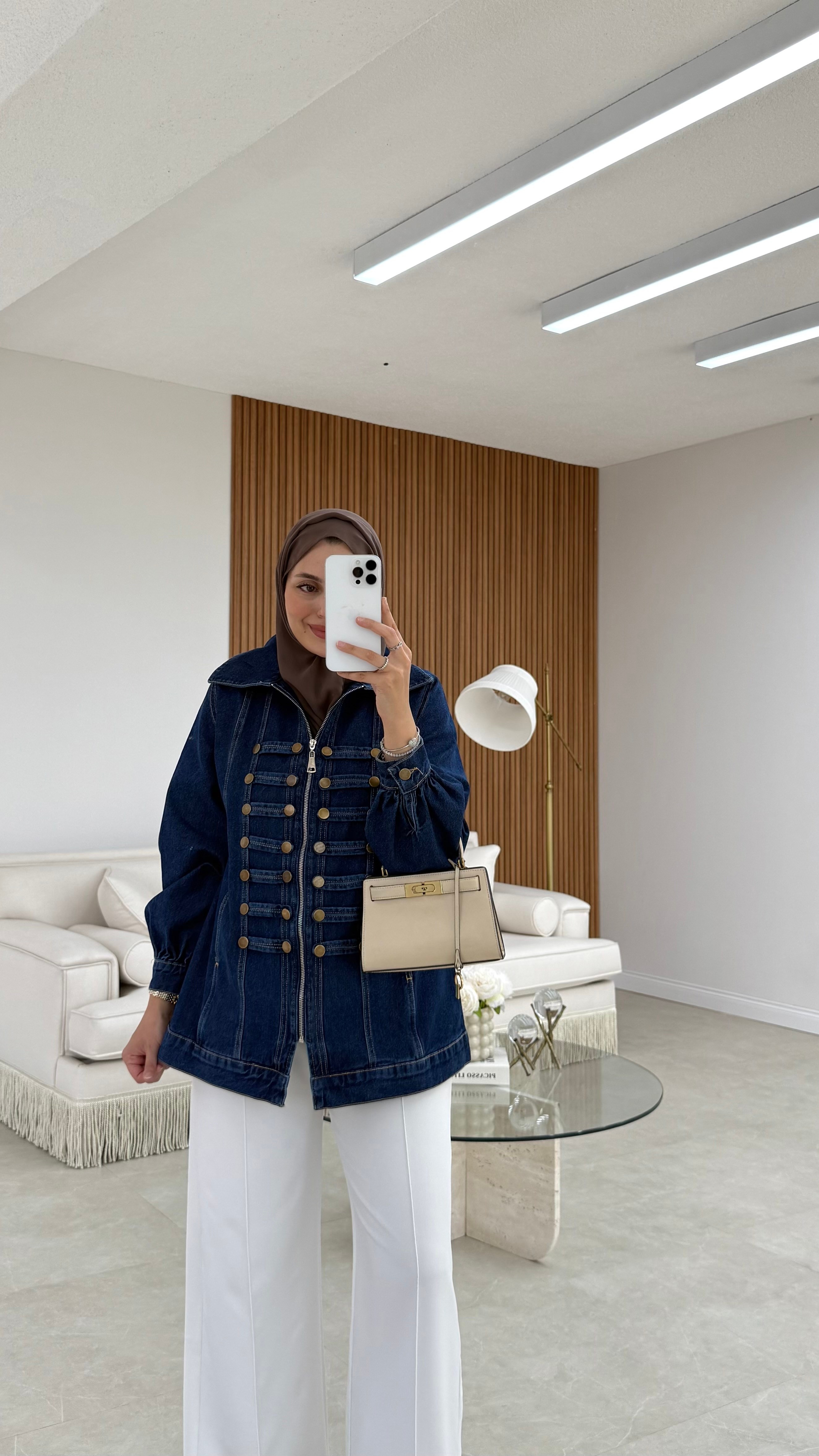 Napolyon Denim Ceket Lacivert