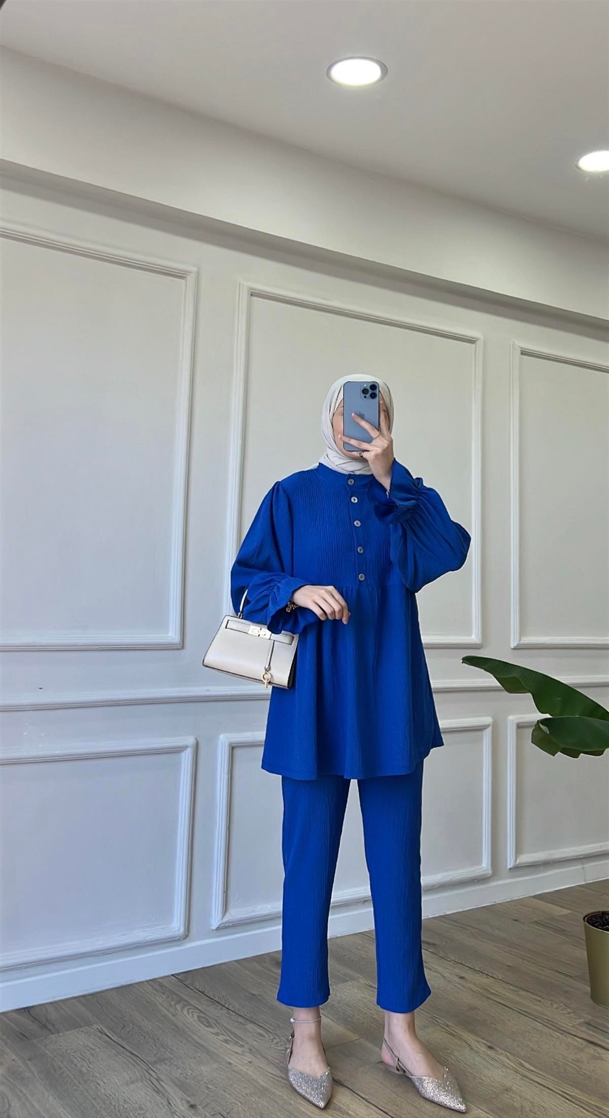Saks - Soft Düğmeli Takım