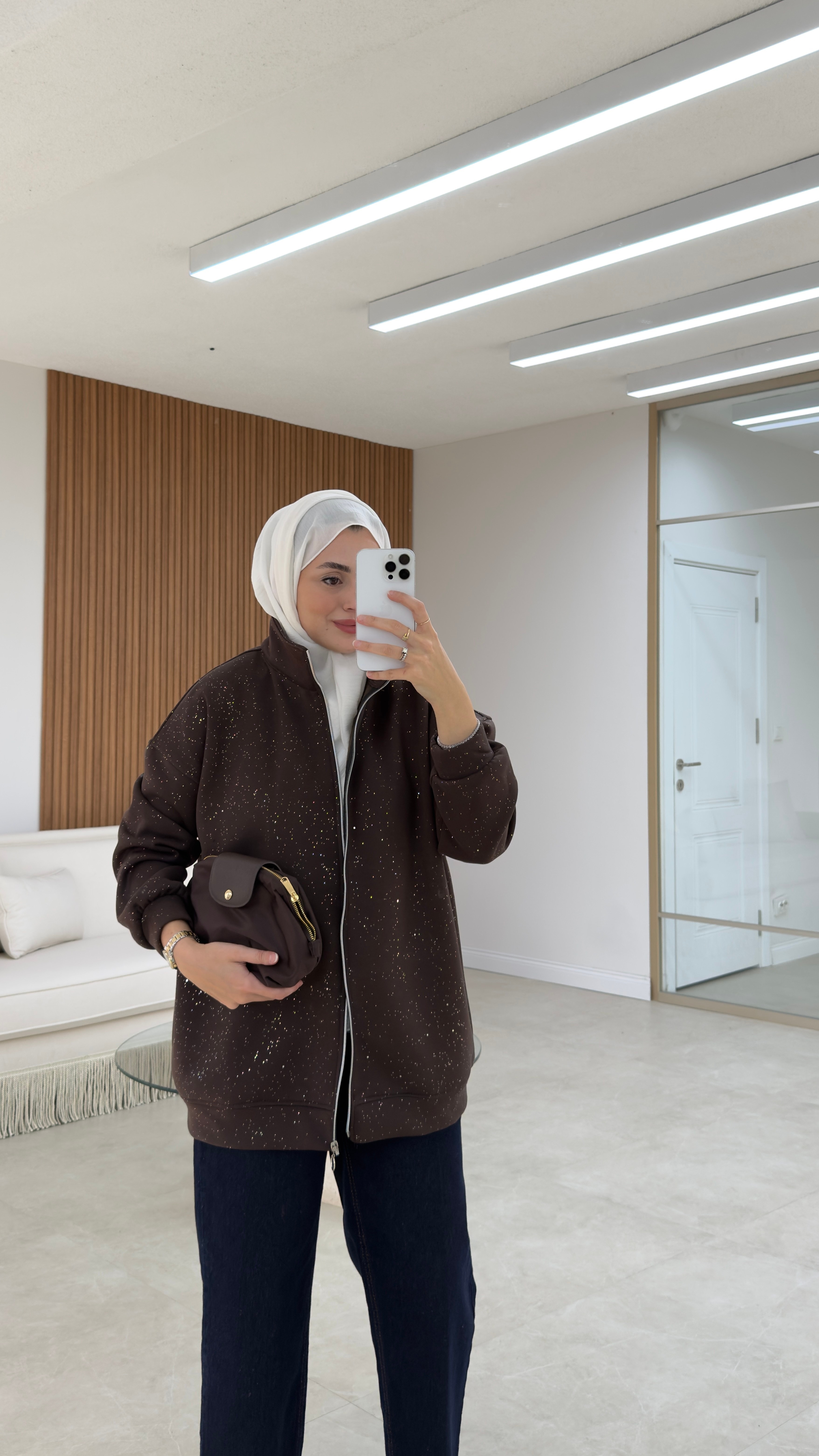 Simli Hırka Acı Kahve