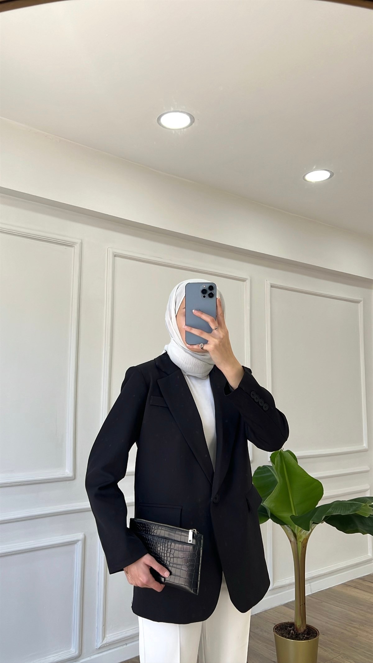 Siyah Blazer Ceket