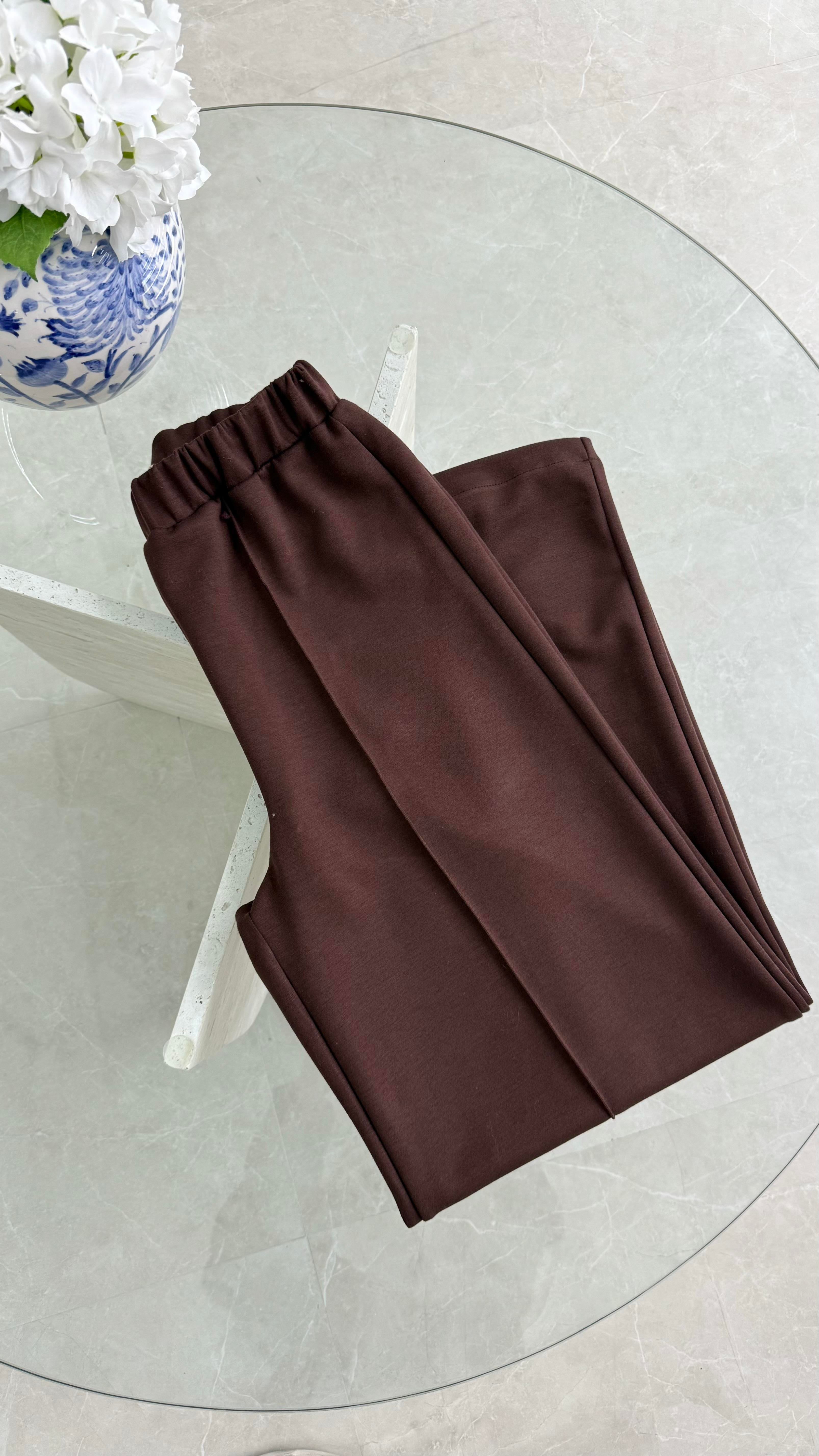 Sovera Oysh Pantolon Acı Kahve 