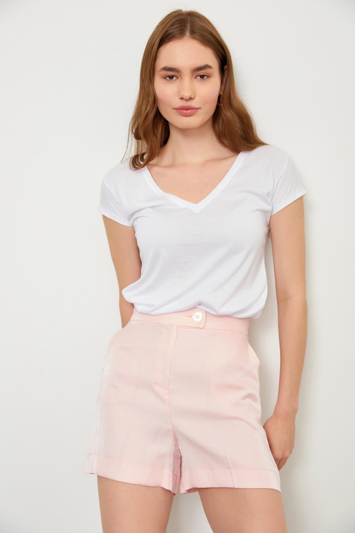 Pembe 1YM2ESR0018 ŞORT
