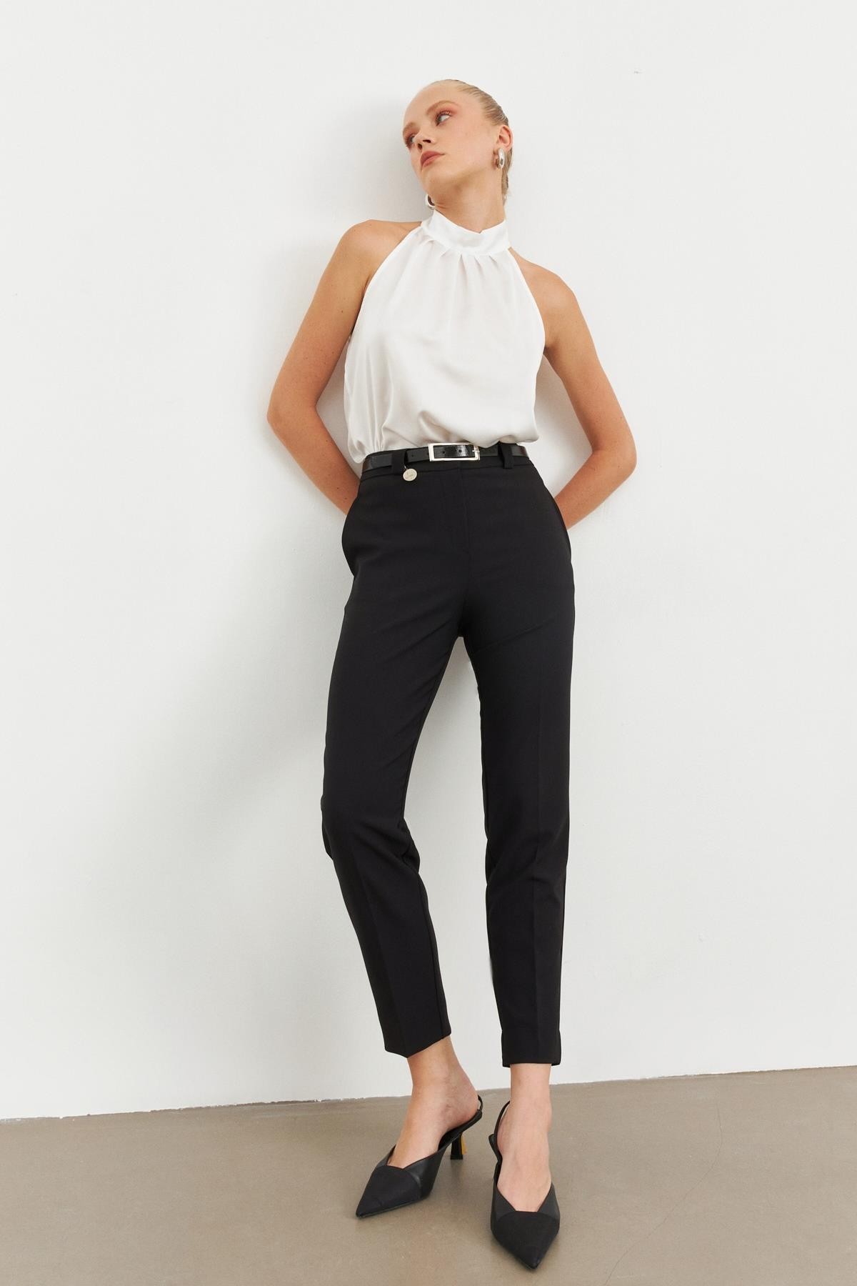 Siyah 1YD4CPN1067 PANTOLON