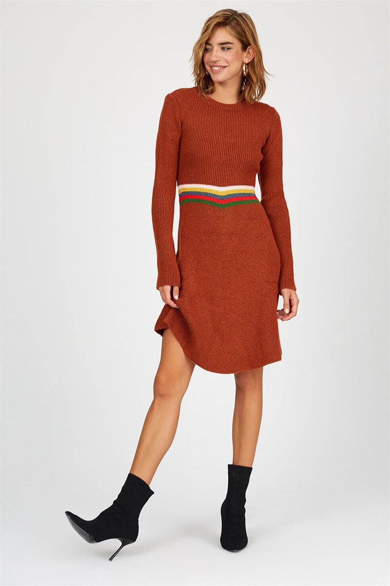 Tarçın 4YM4CTR0007 TRİKO ELBİSE