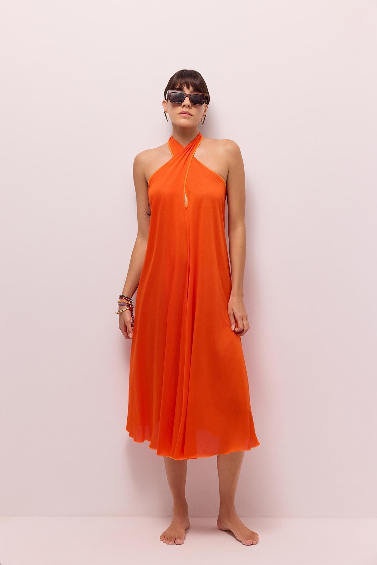 Druzy Long Dress