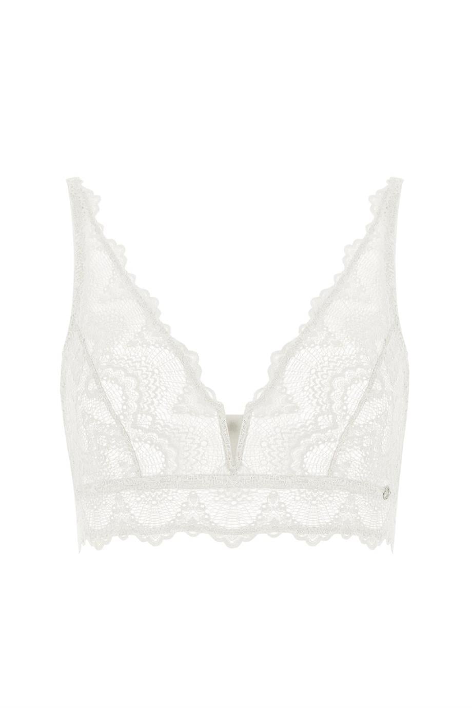 FLAME V DETAYLI BRALET EKRU