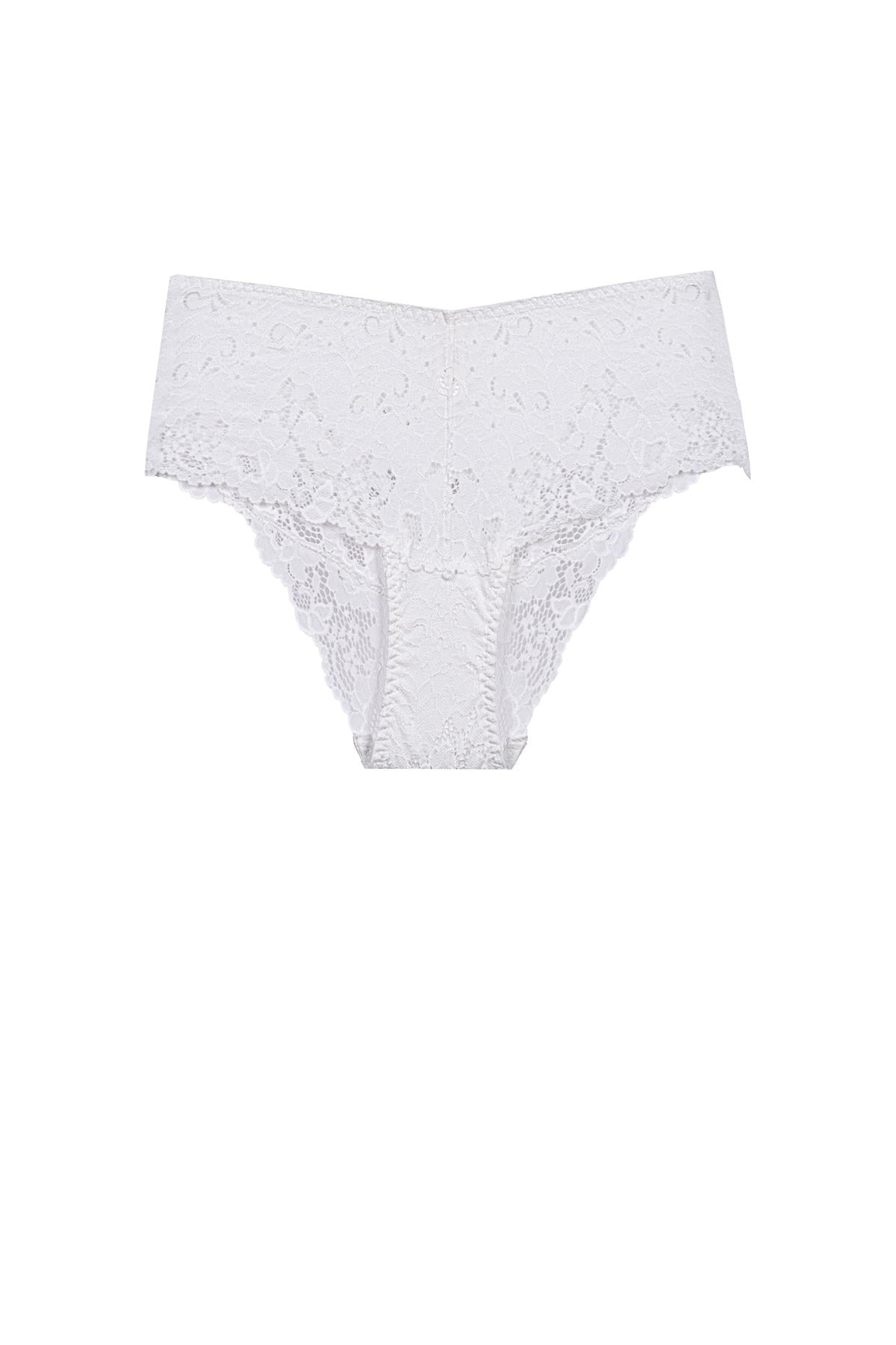 Gıiselle High Waist Briefs White
