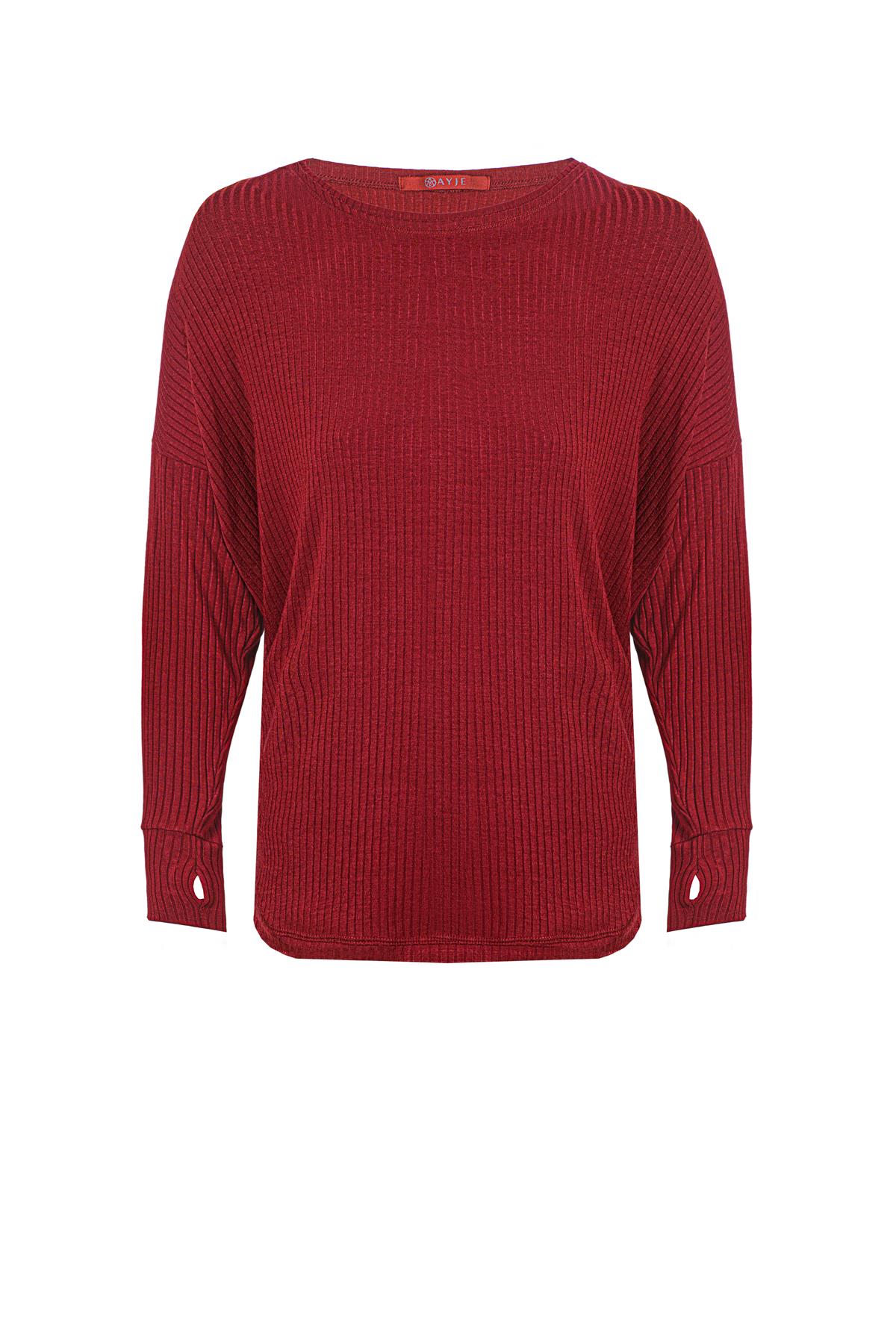 Ultra Comfort  Long Sleeve Shirt Wine
