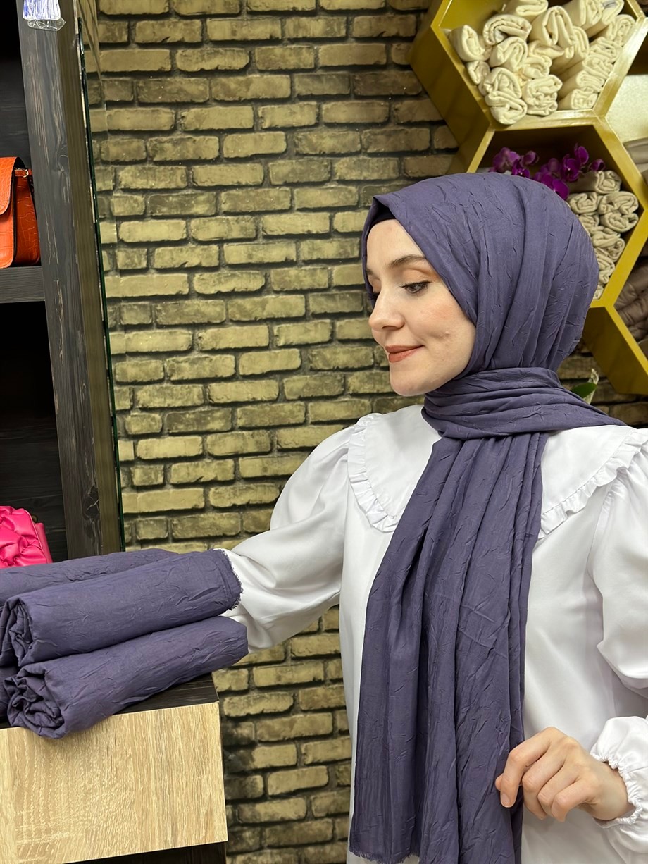 Bambu Şal Mor (34 Numara)