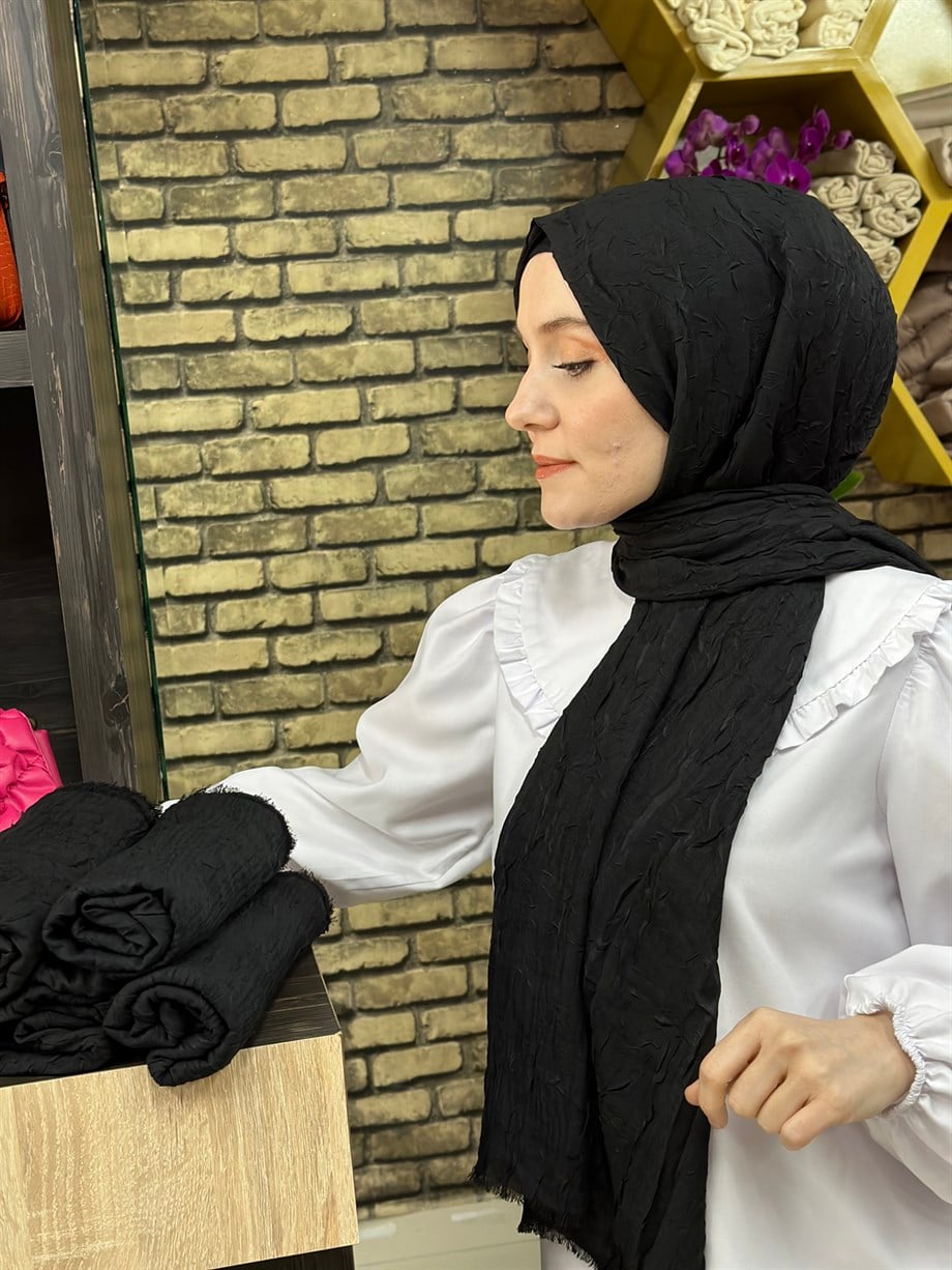 Bambu Şal Siyah (10 Numara)