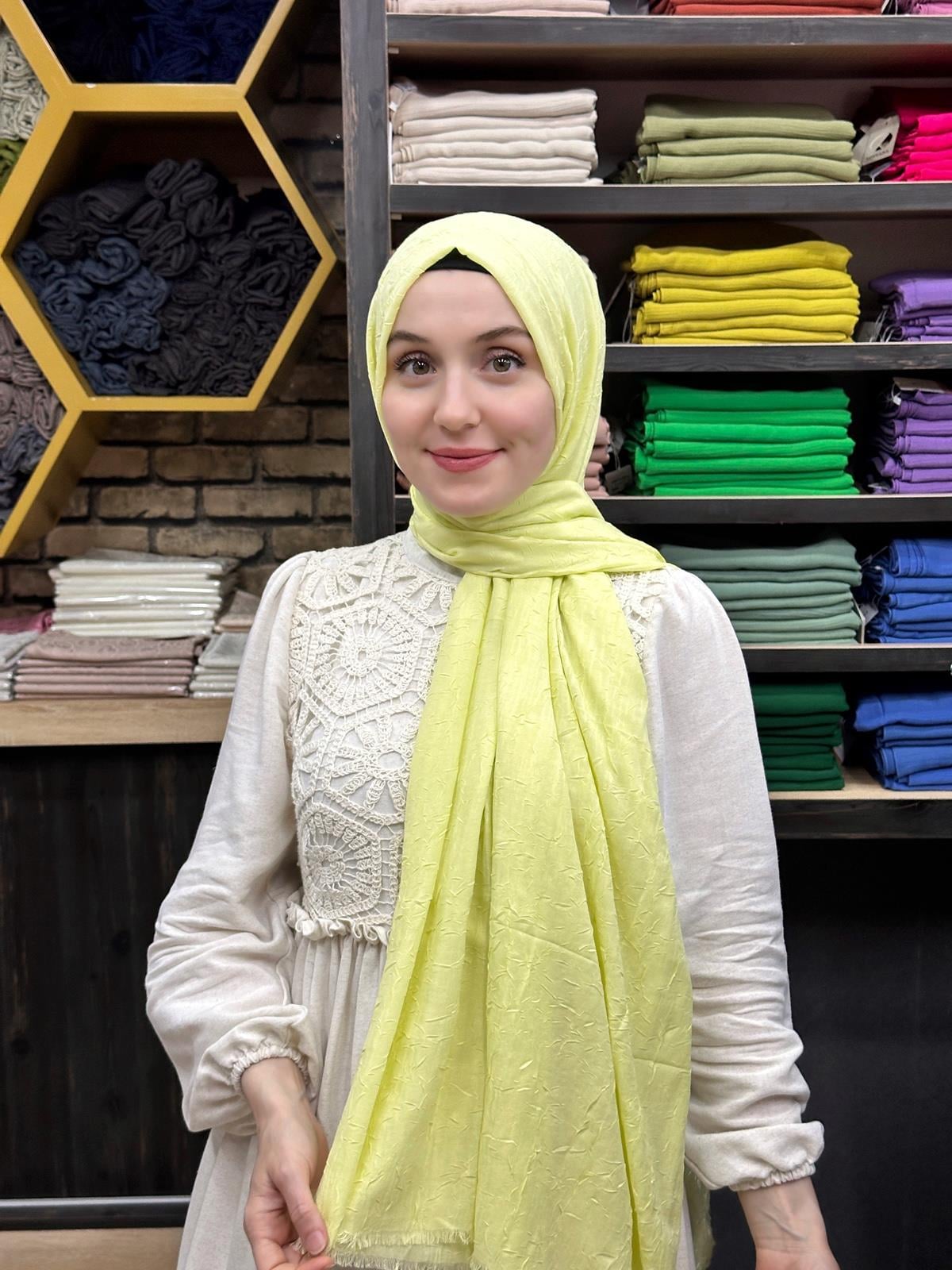 Bambu Şal Yeni Renk 12