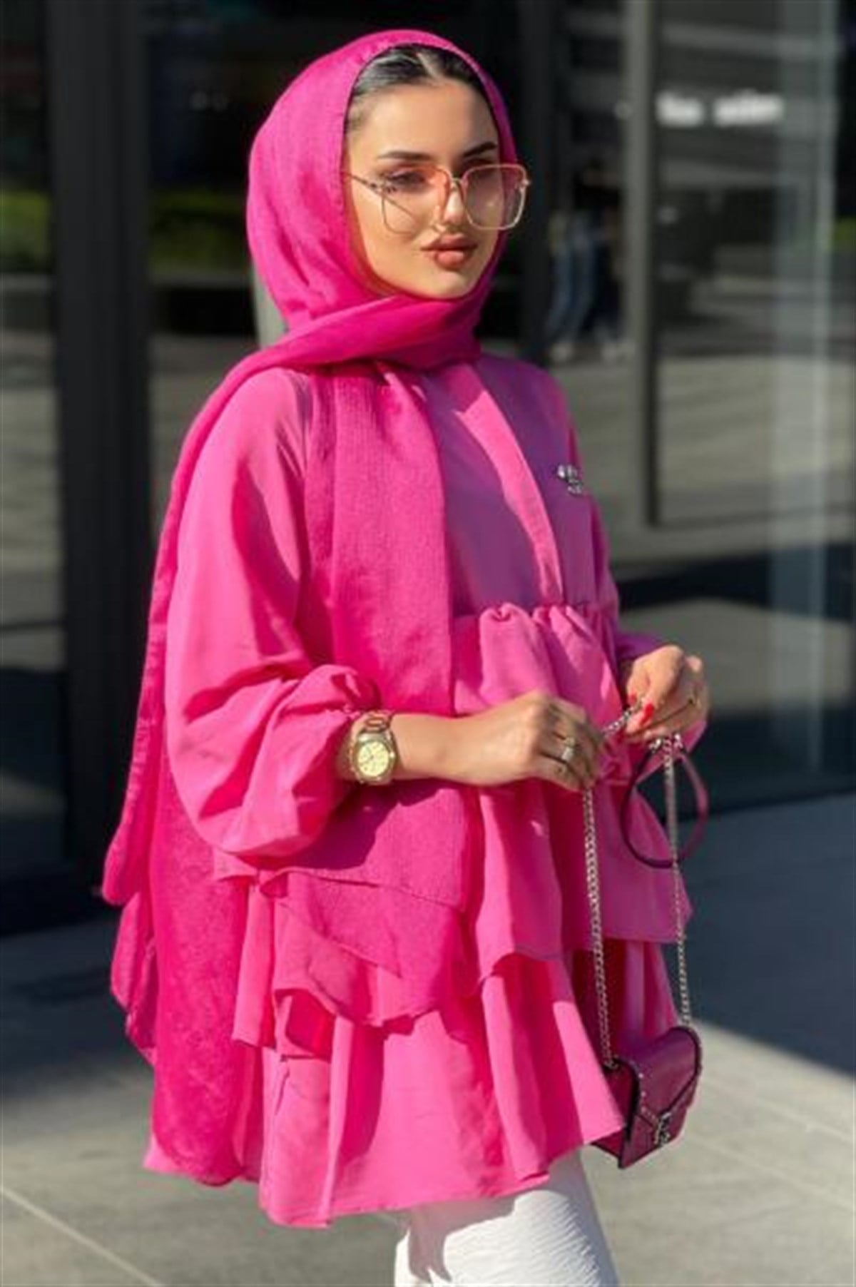 Marul Gömlek Pembe