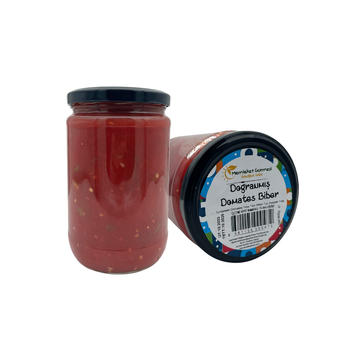 Doğranmış Domates&Biber Konservesi 600 gr (660cc) MG