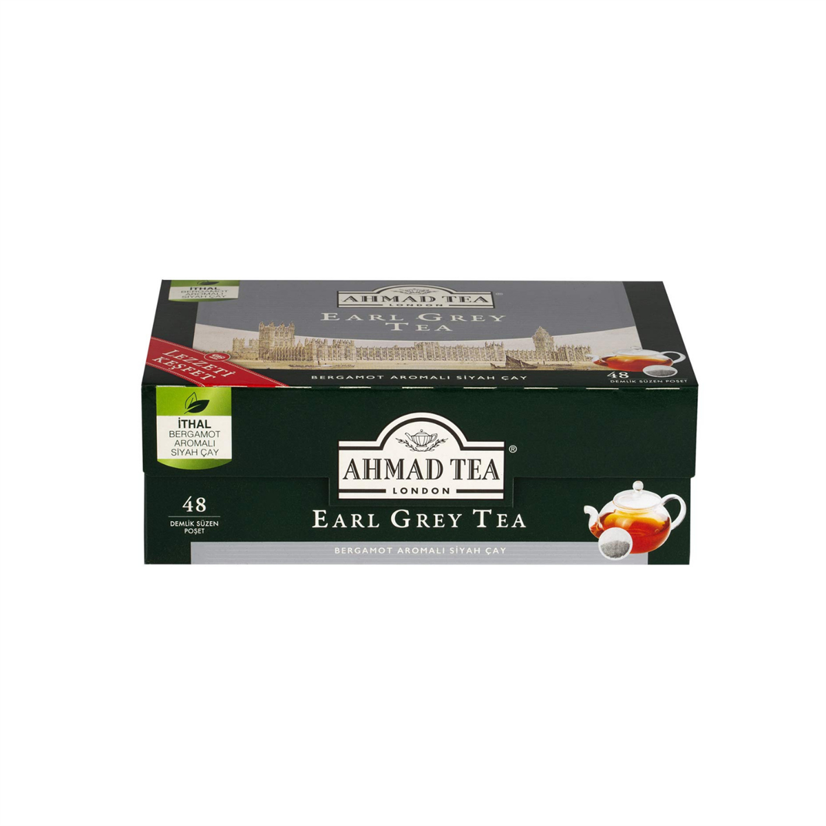 Ahmad Tea Early Grey Tea Bergamotlu 48*3,2