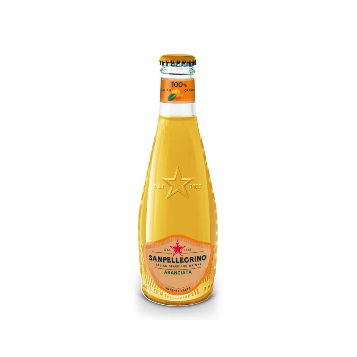 S.Pelegrino 250 ml Cam Şişe Mineralli Su Portakal