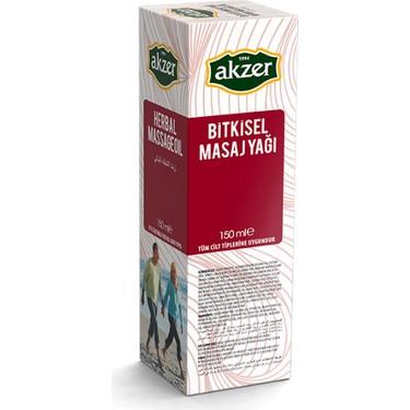 Akzer Bitkisel Masaj Yağı 150 mlAkzer