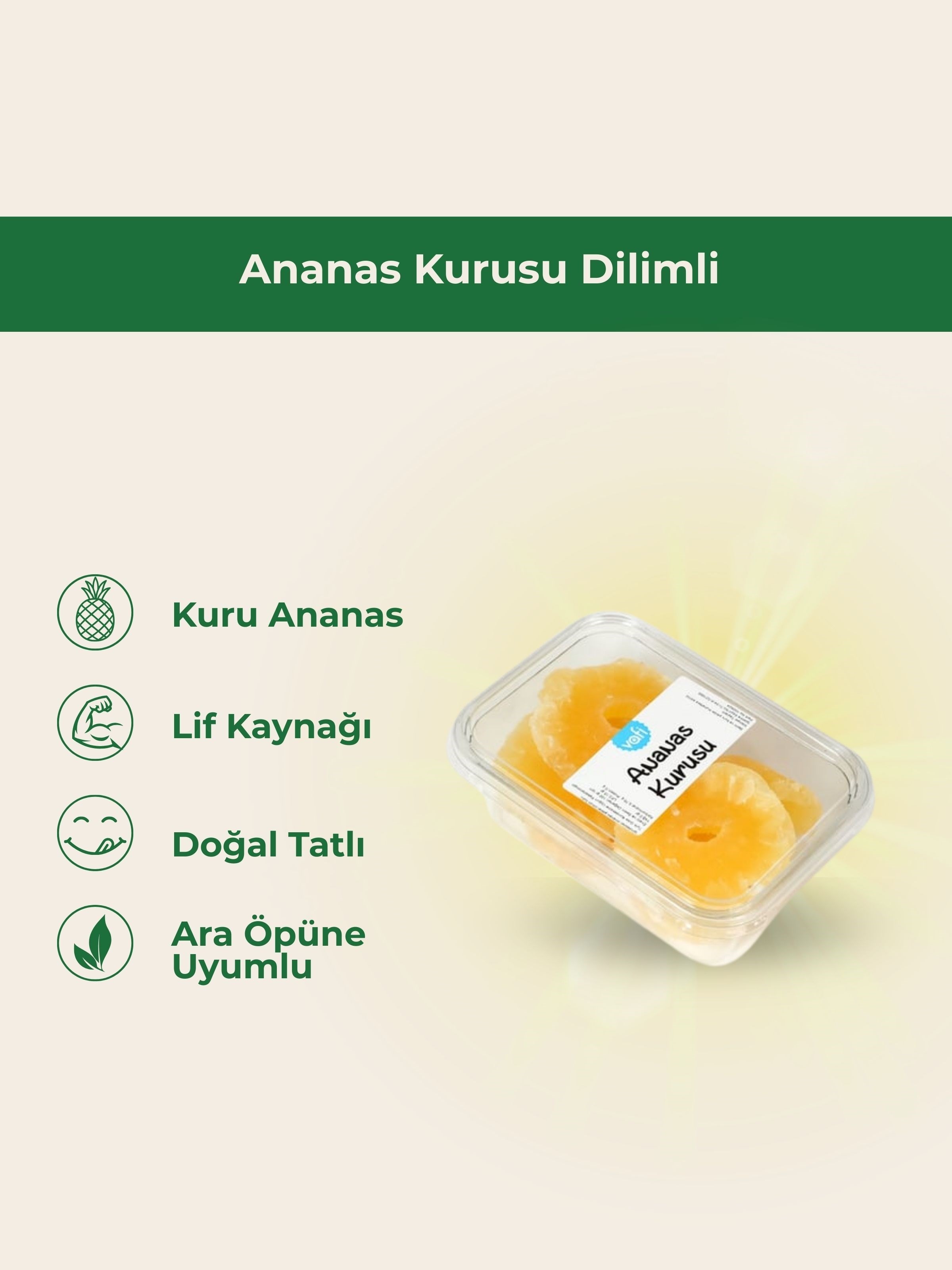 Ananas Kurusu DilimliMemleket Gurmesi
