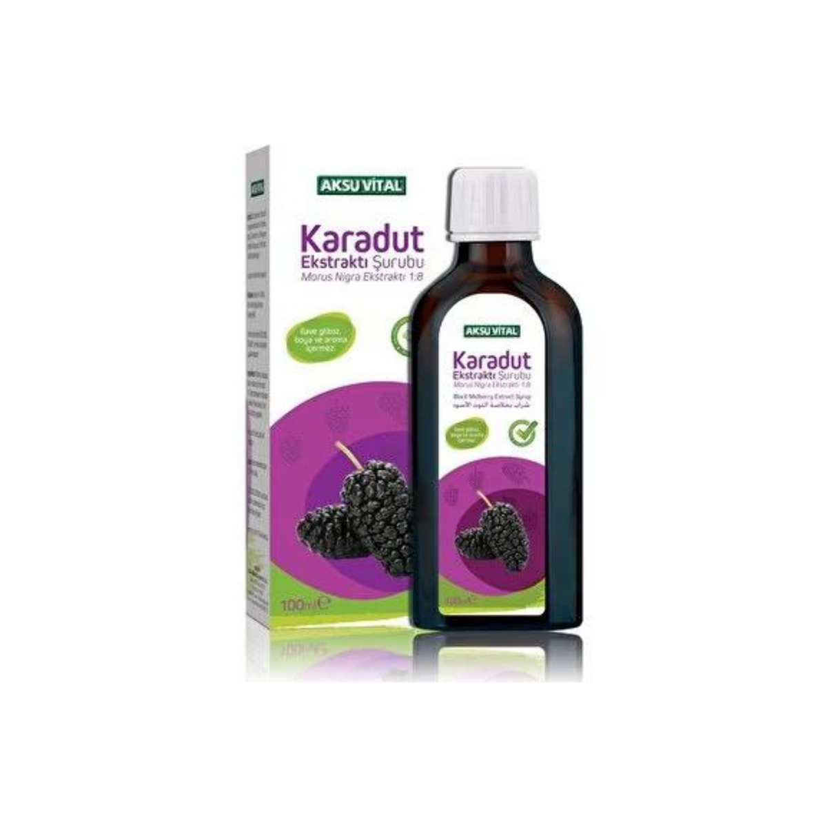 Aksu Vital Karadut Ekstratı 100 ml