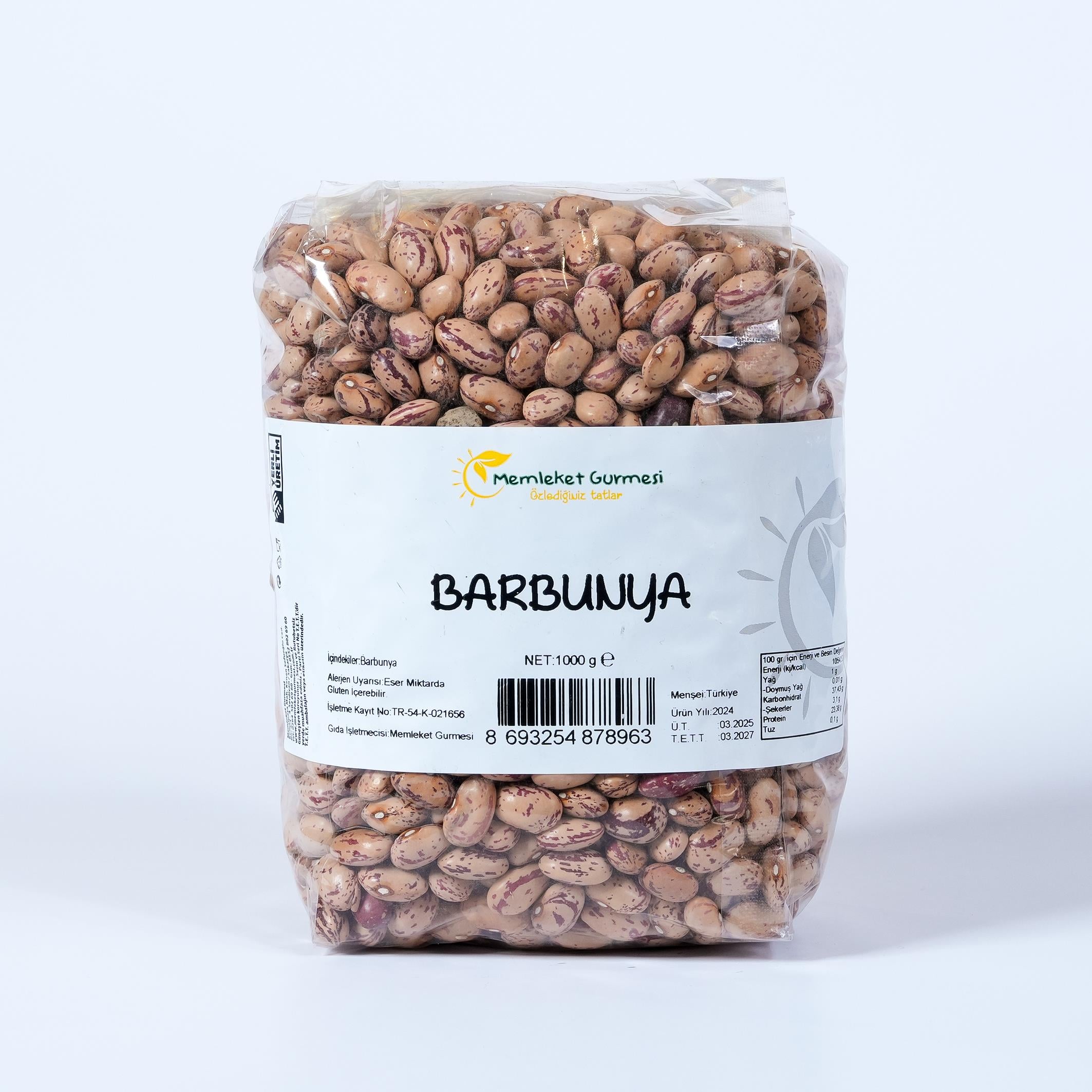 Denizli Kuru Barbunya 1000 gMemleket Gurmesi