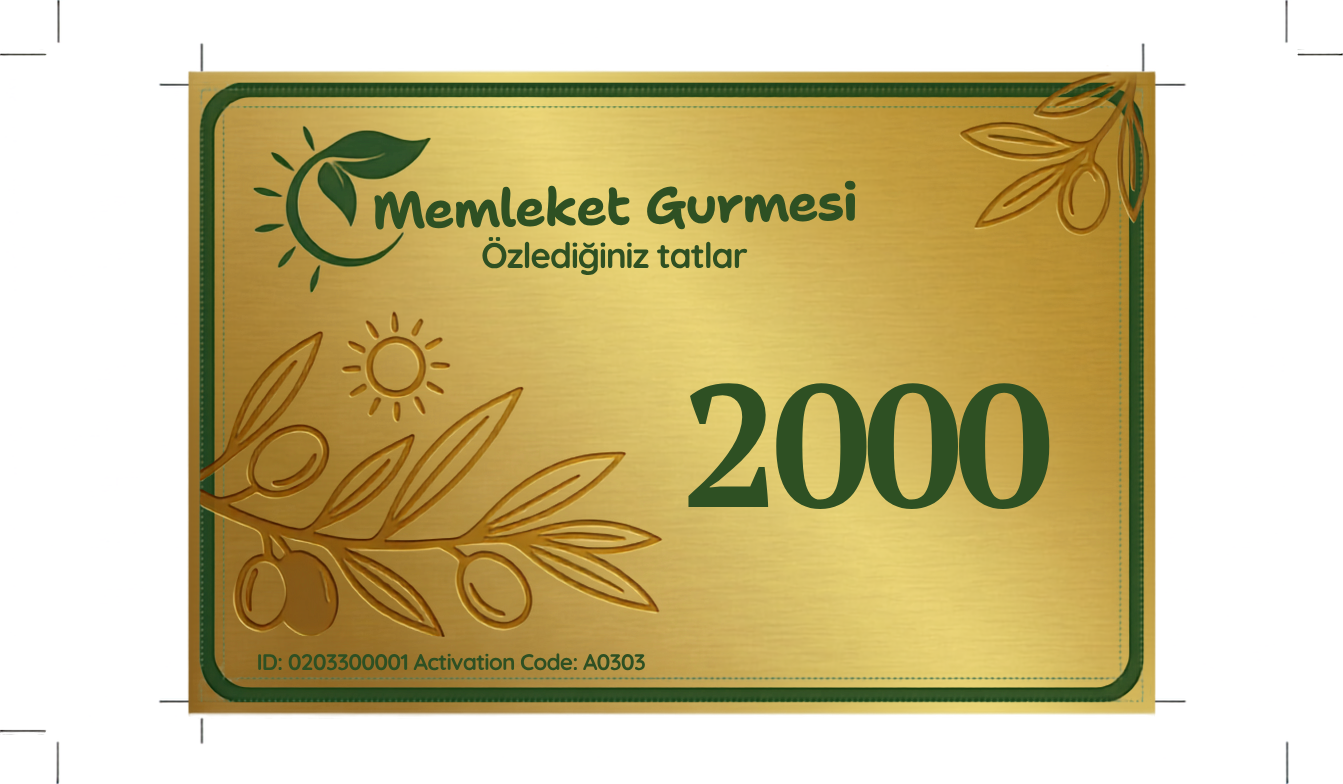 Dijital Hediye Ürün Alışveriş KartıVafi
