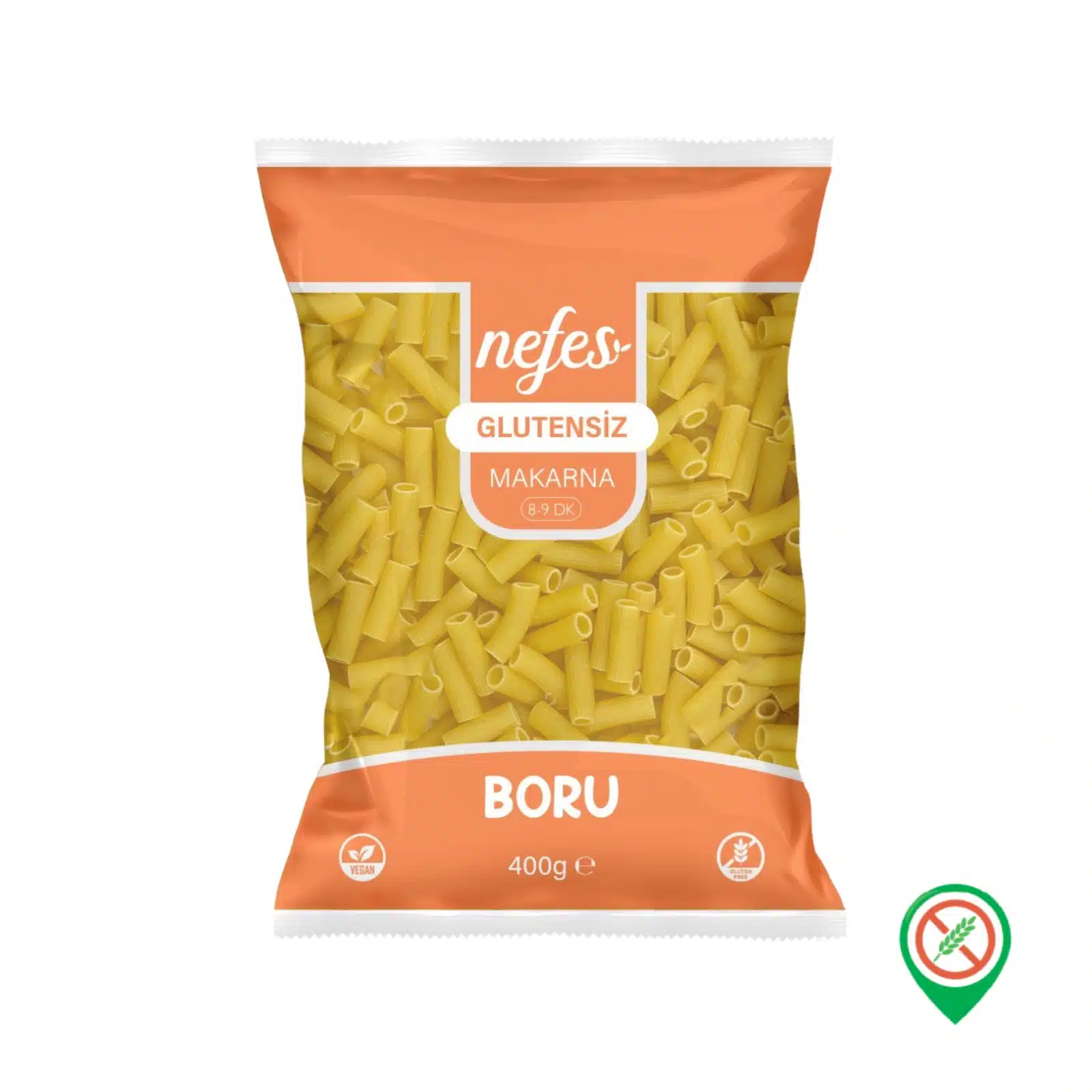 Efe Nefes Glutensiz Boru Makarna 400 grTANIMSIZ