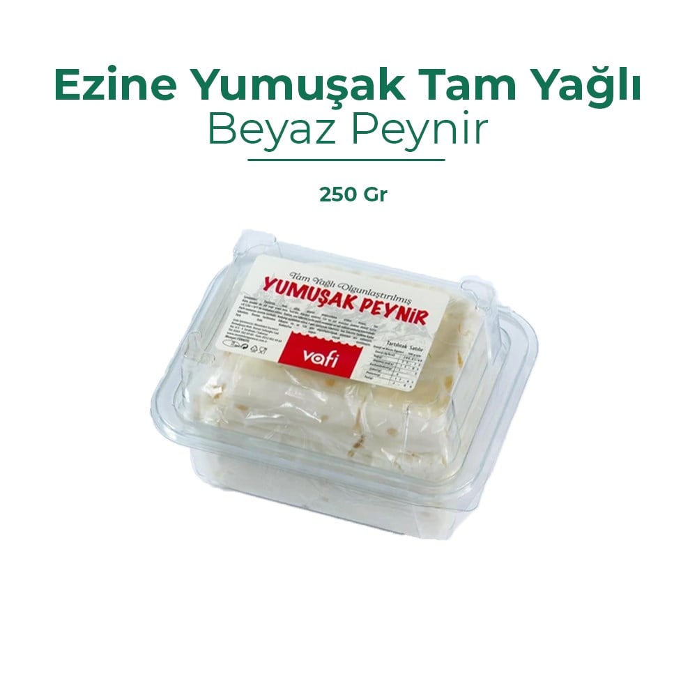 Ezine Yumuşak Tam Yağlı Beyaz Peynir 1 KİLOGRAMVafi