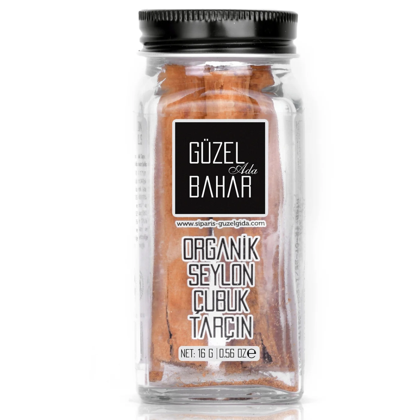 Güzel Ada Bahar Organik Seylan Çubuk Tarçın 16 grBRC LİFE