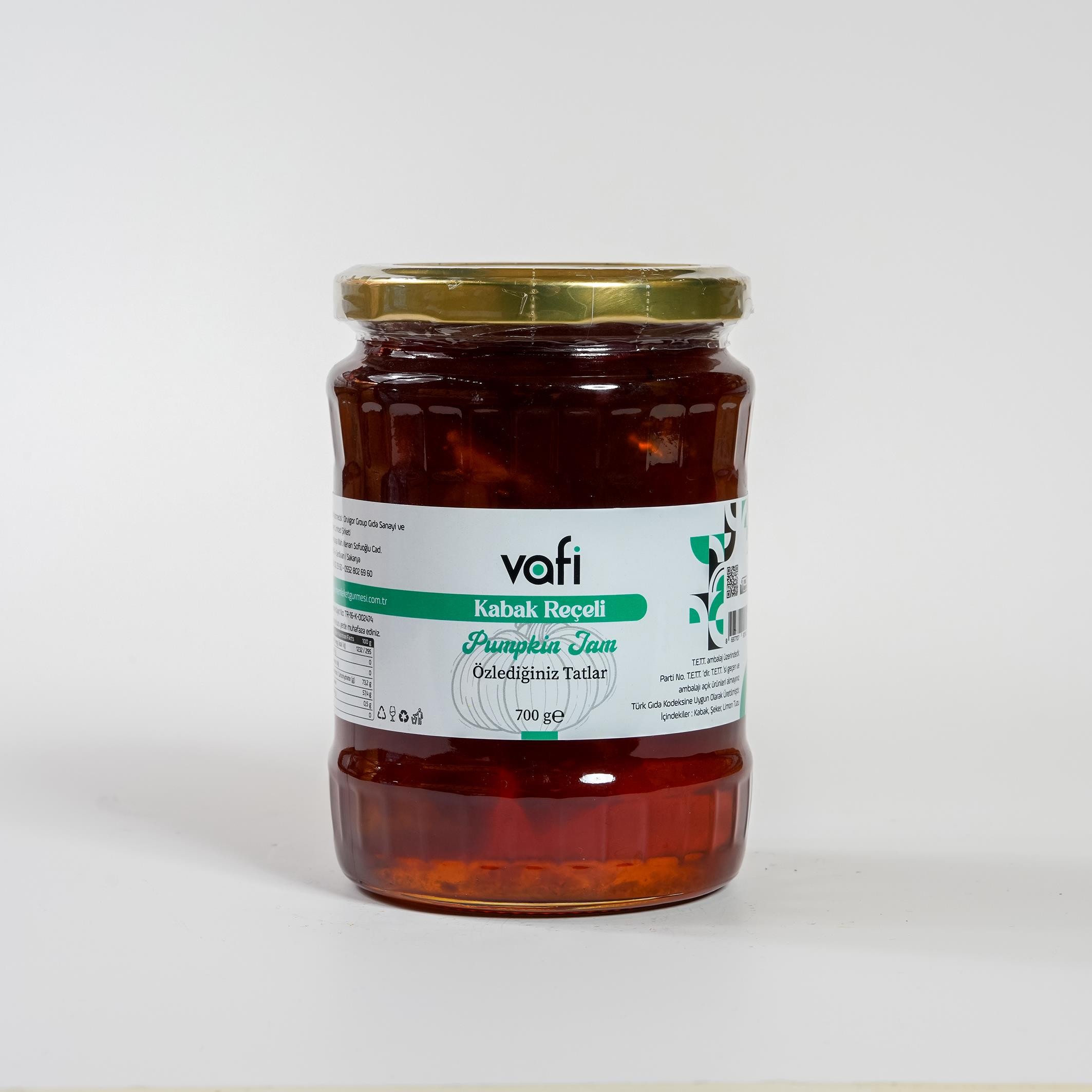 Kabak Reçeli 700 gr MGMemleket Gurmesi