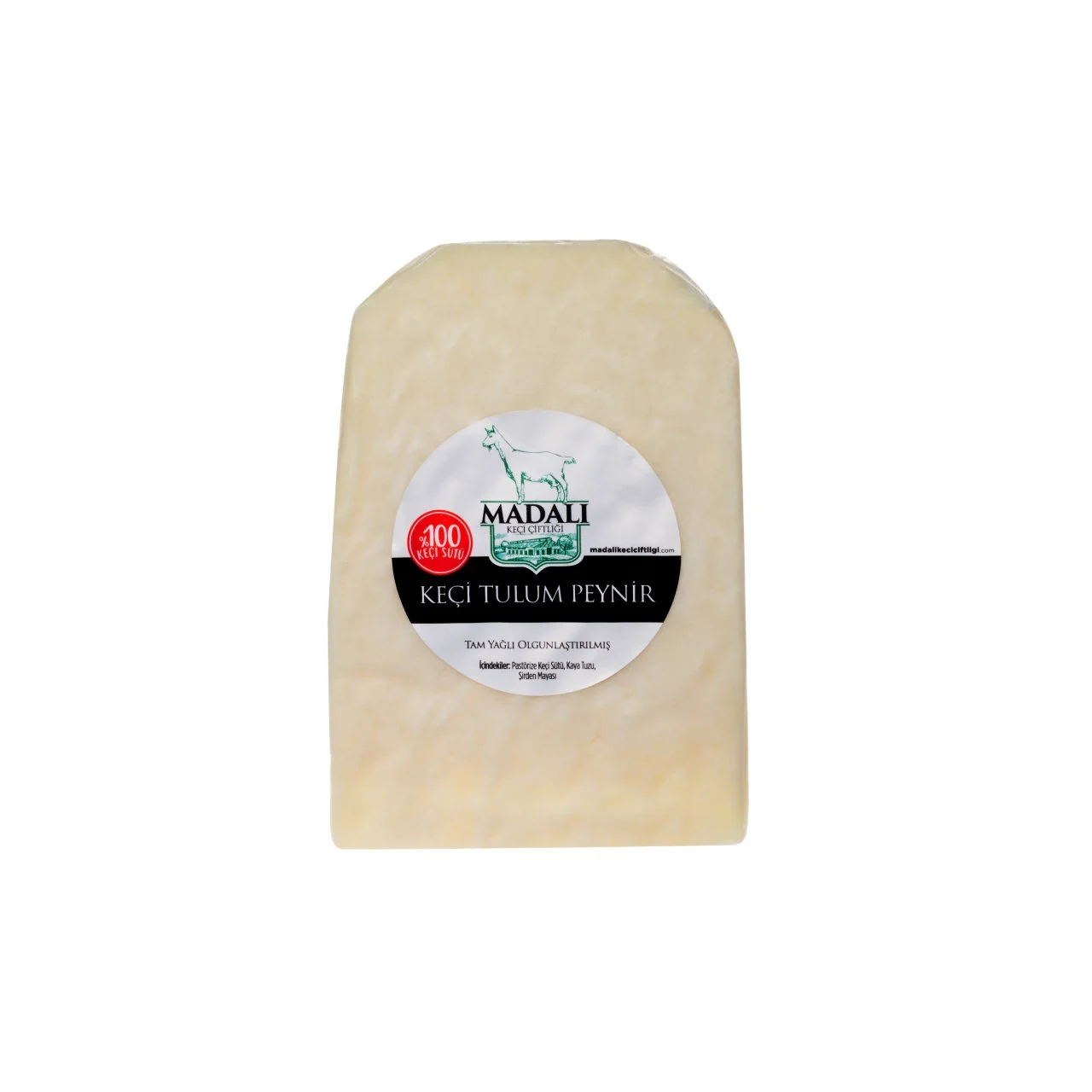 Madalı Keçi Sade Tulum Peyniri 250 GRMemleket Gurmesi