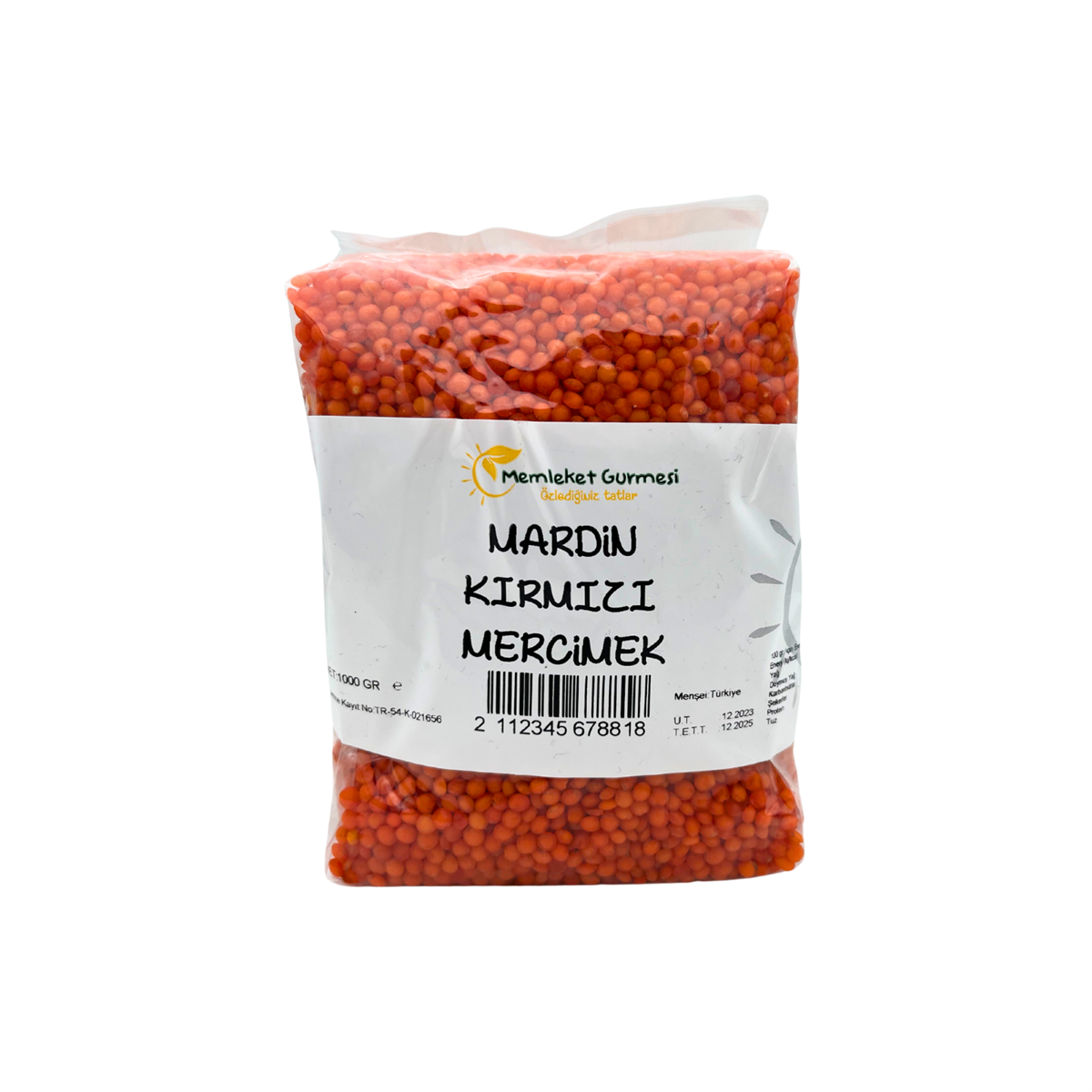 Mardin Kırmızı Mercimek 1000 gr