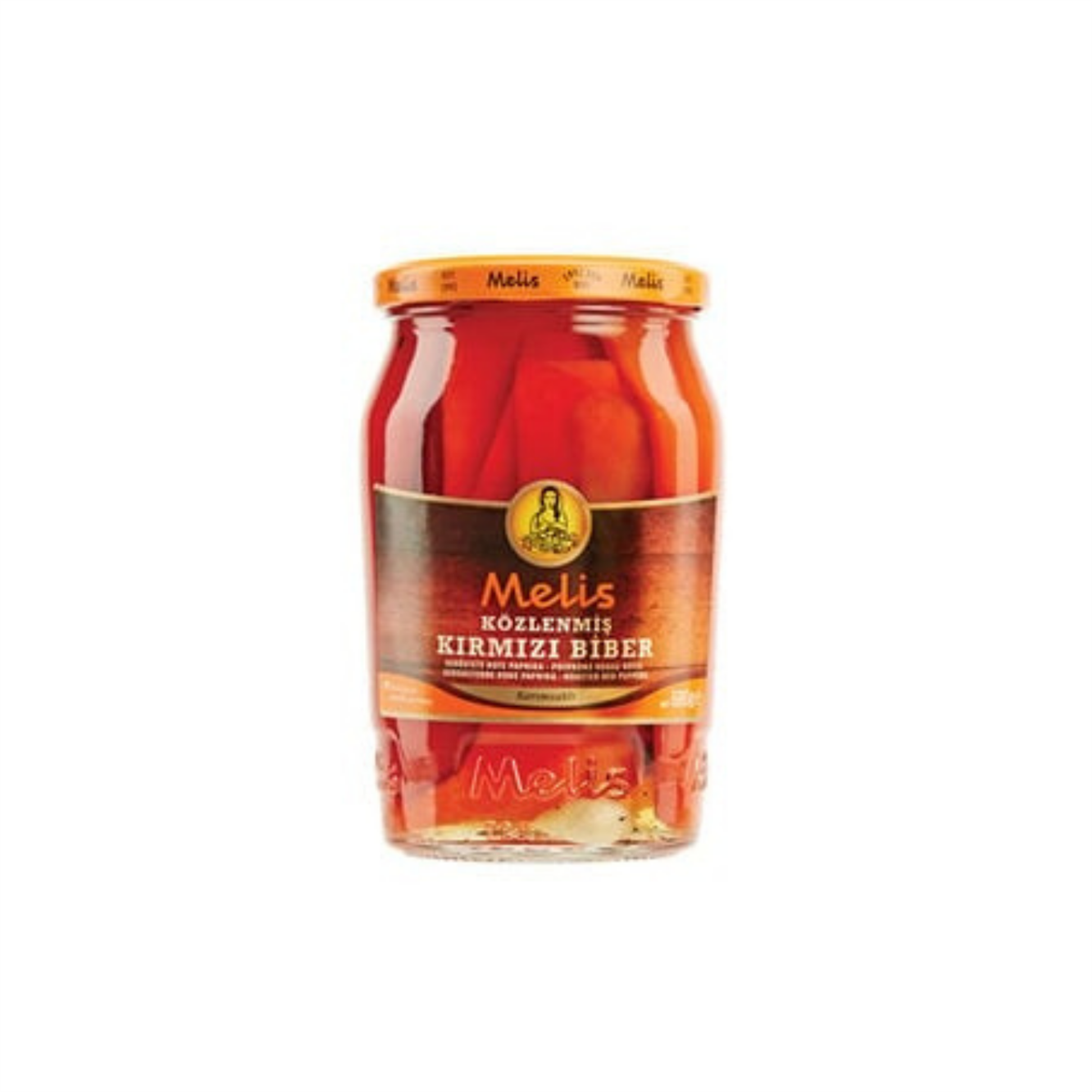 Melis Közlenmiş Kırmızı Biber 720 ml 400 gr