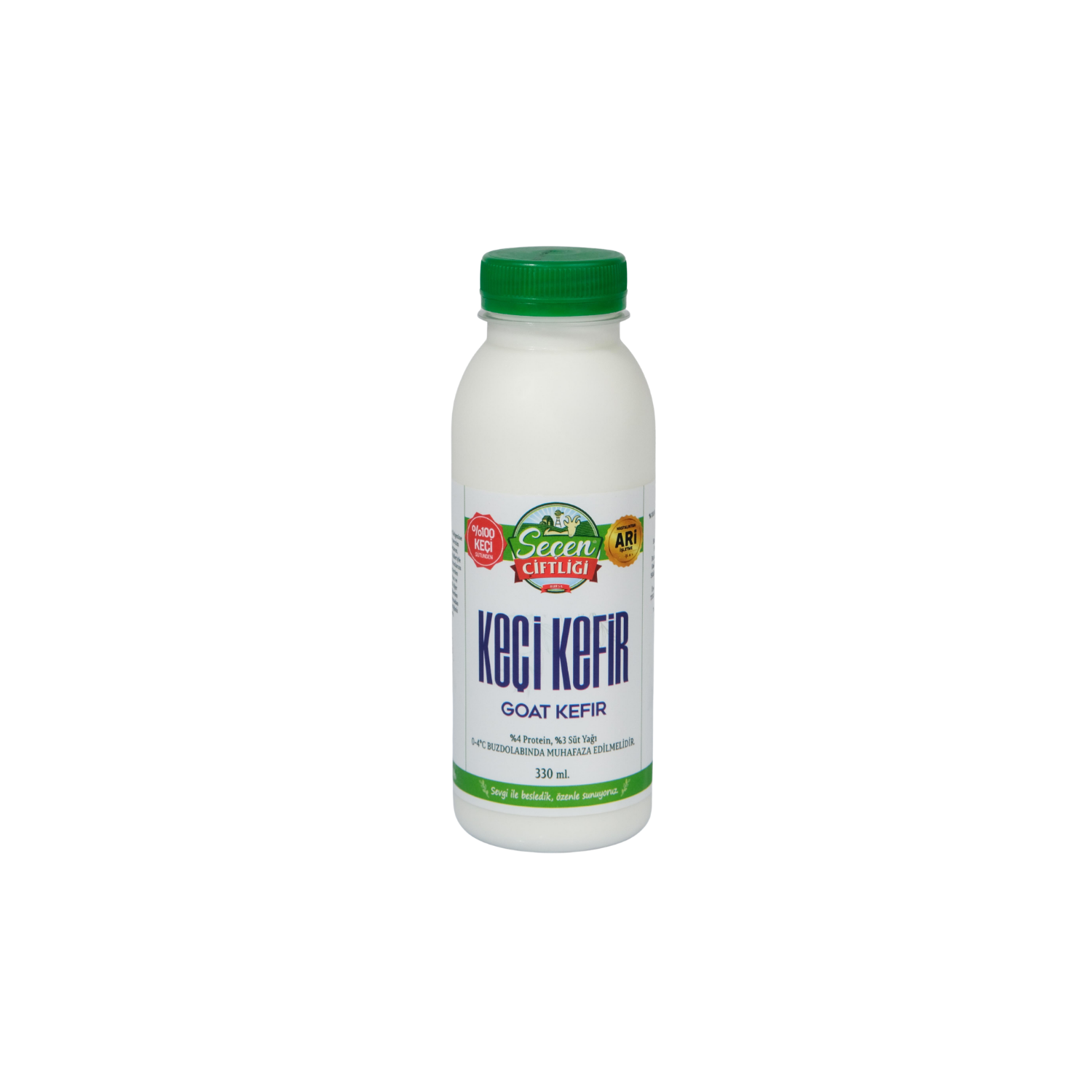 Seçen Çiftliği Keçi Kefir 330 ml 1 ADETSeçen Çiftliği