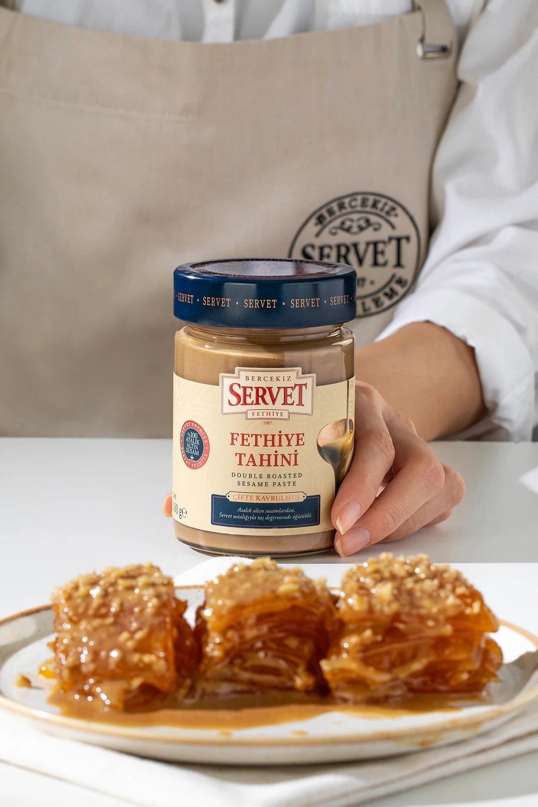 Servet Çifte Kavrulmuş Fethiye Tahini 300 grServet