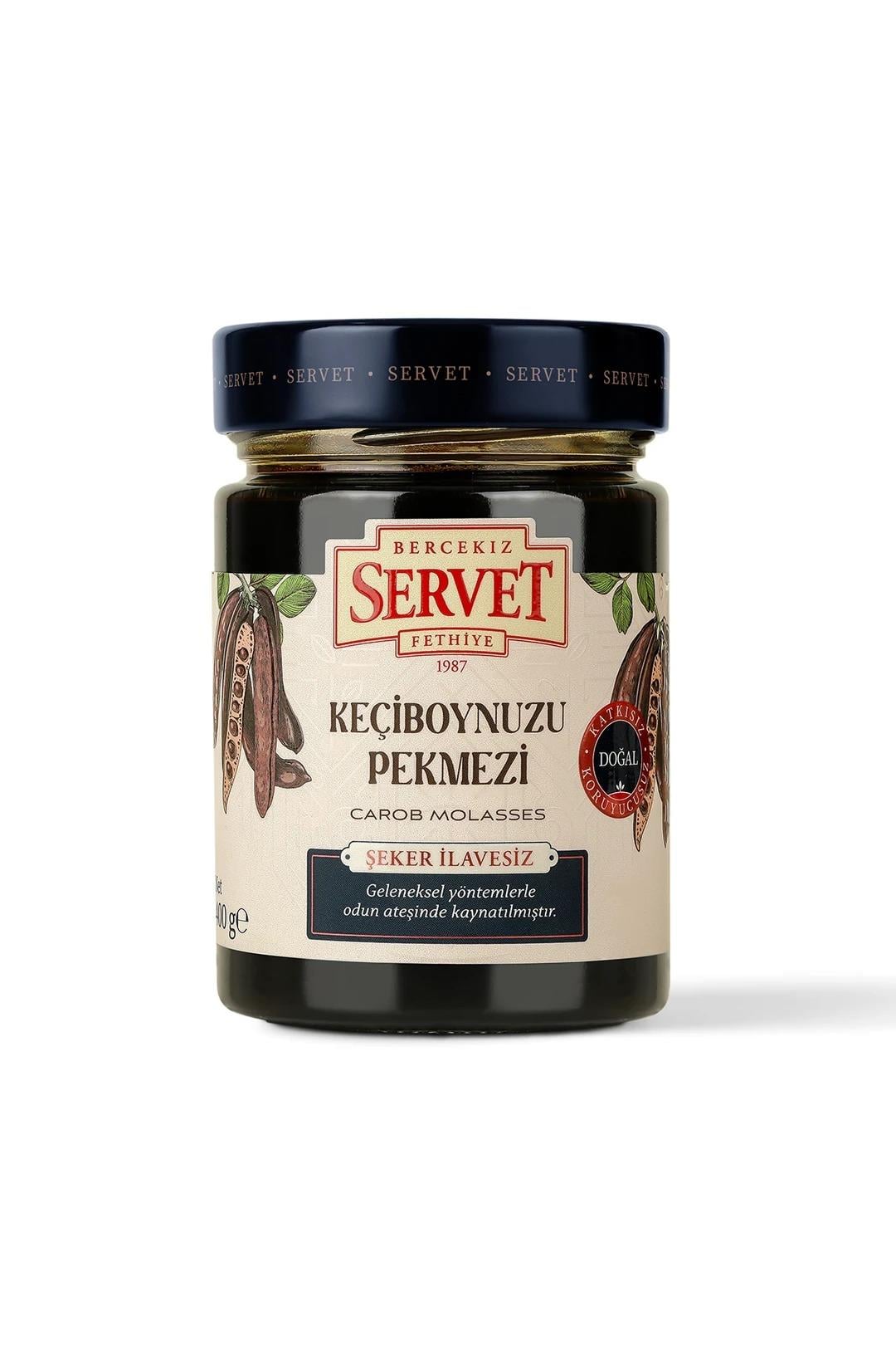 Servet Doğal Keçiboynuzu Pekmezi 400 grServet