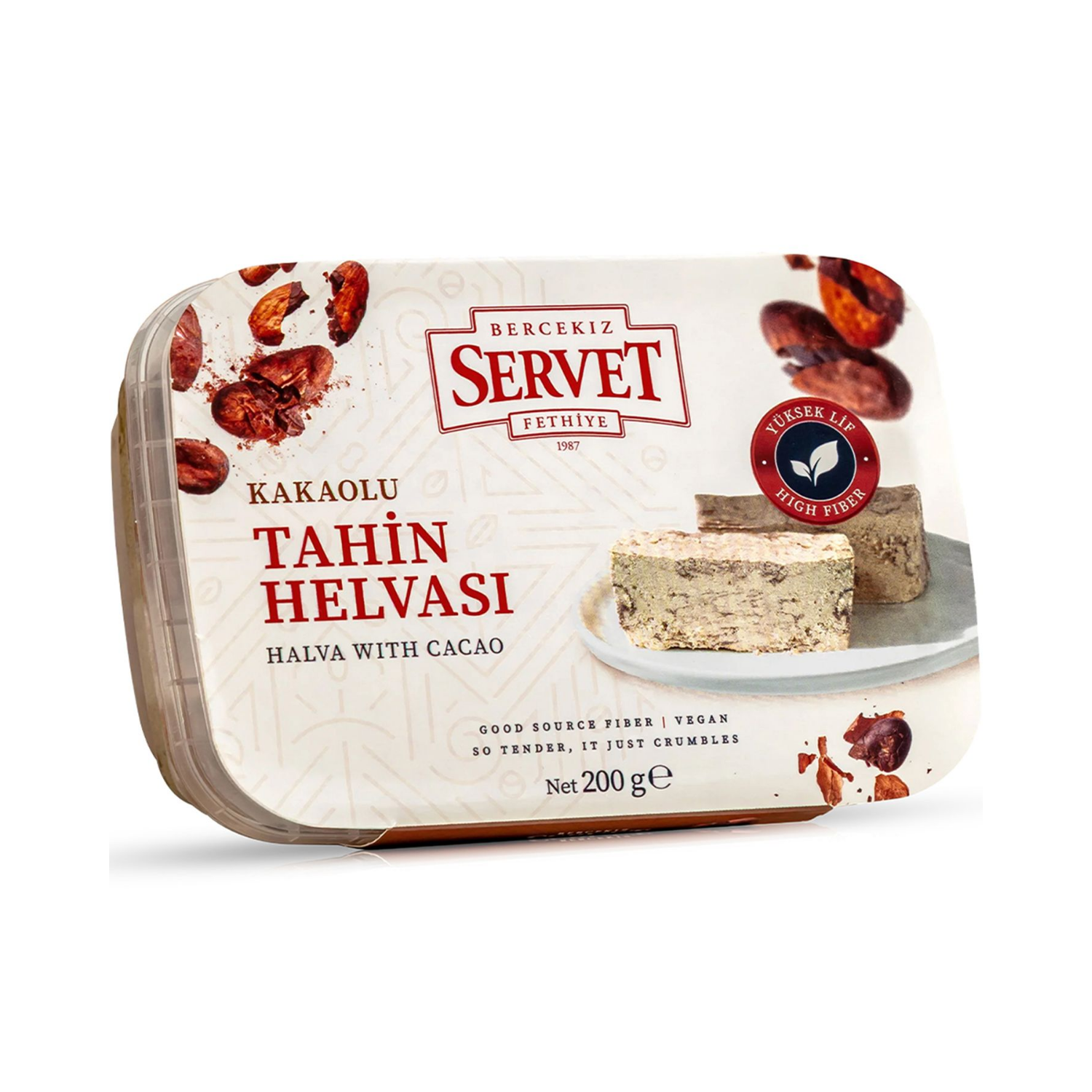 Servet KakaoluTahin Helvası 200 gr 1 ADETServet