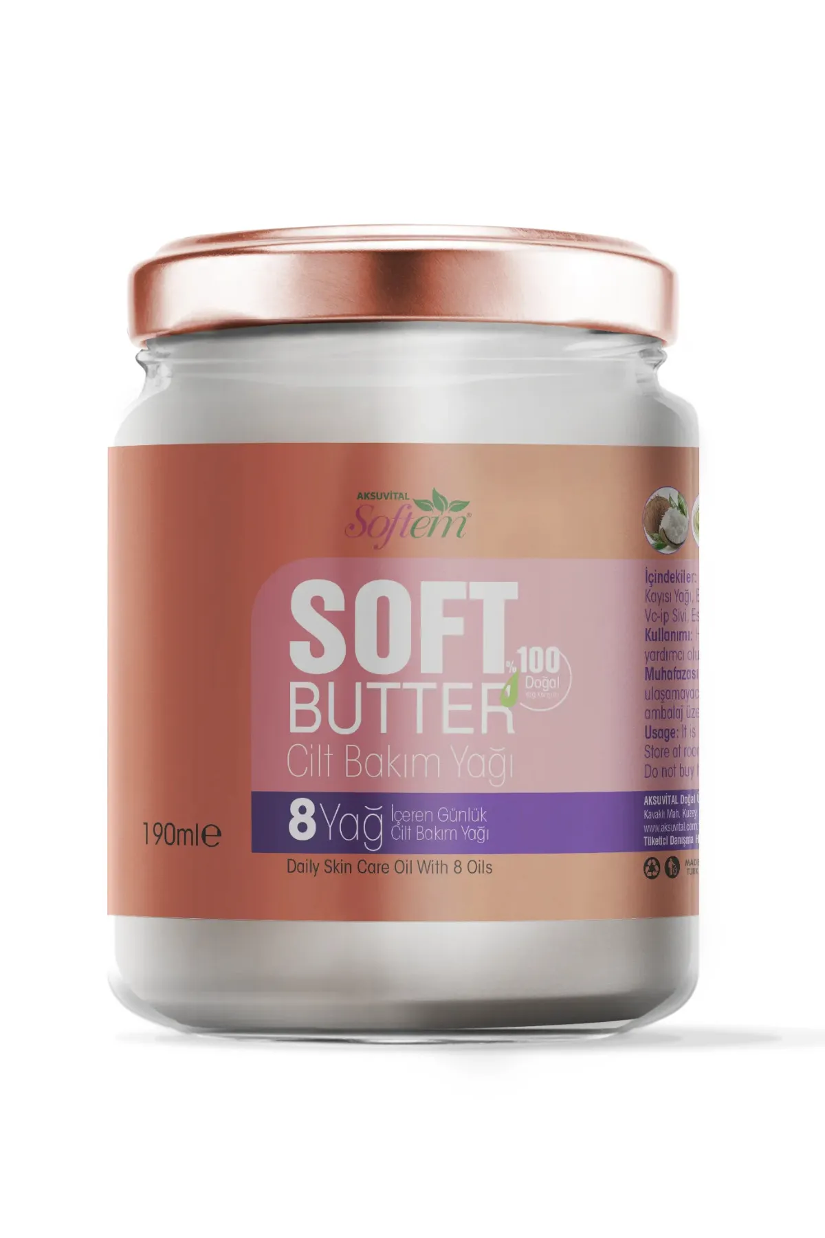 Softem Softbutter Cilt Bakım Yağı 190 mlSoftem