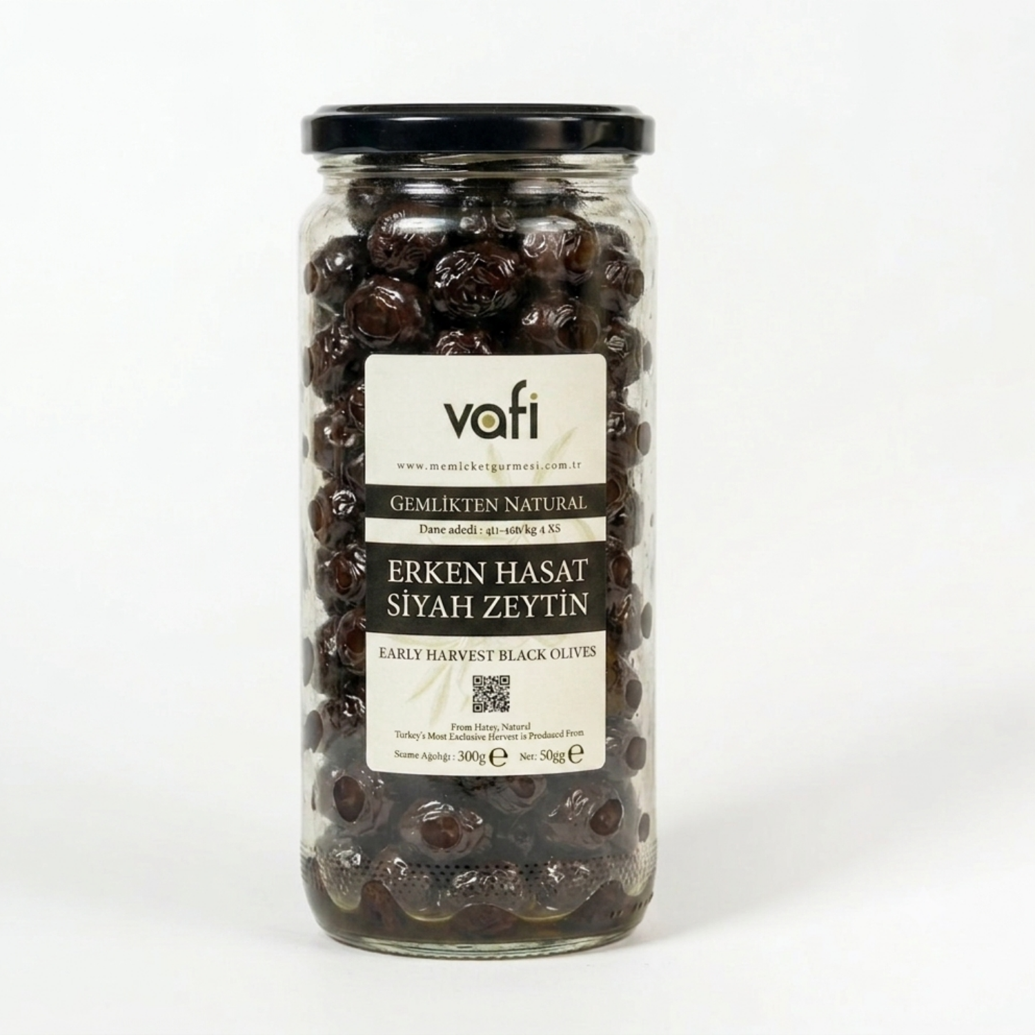 Vafi Zeytin Serisi Erken Hasat Zeytin 300 gr 1 ADETVafi