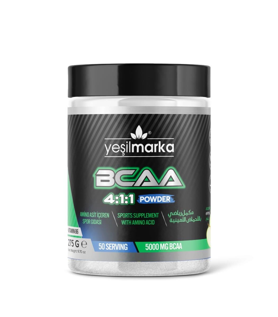 Yeşil Marka Vegan BCAA Elmalı 275 grYeşil Marka