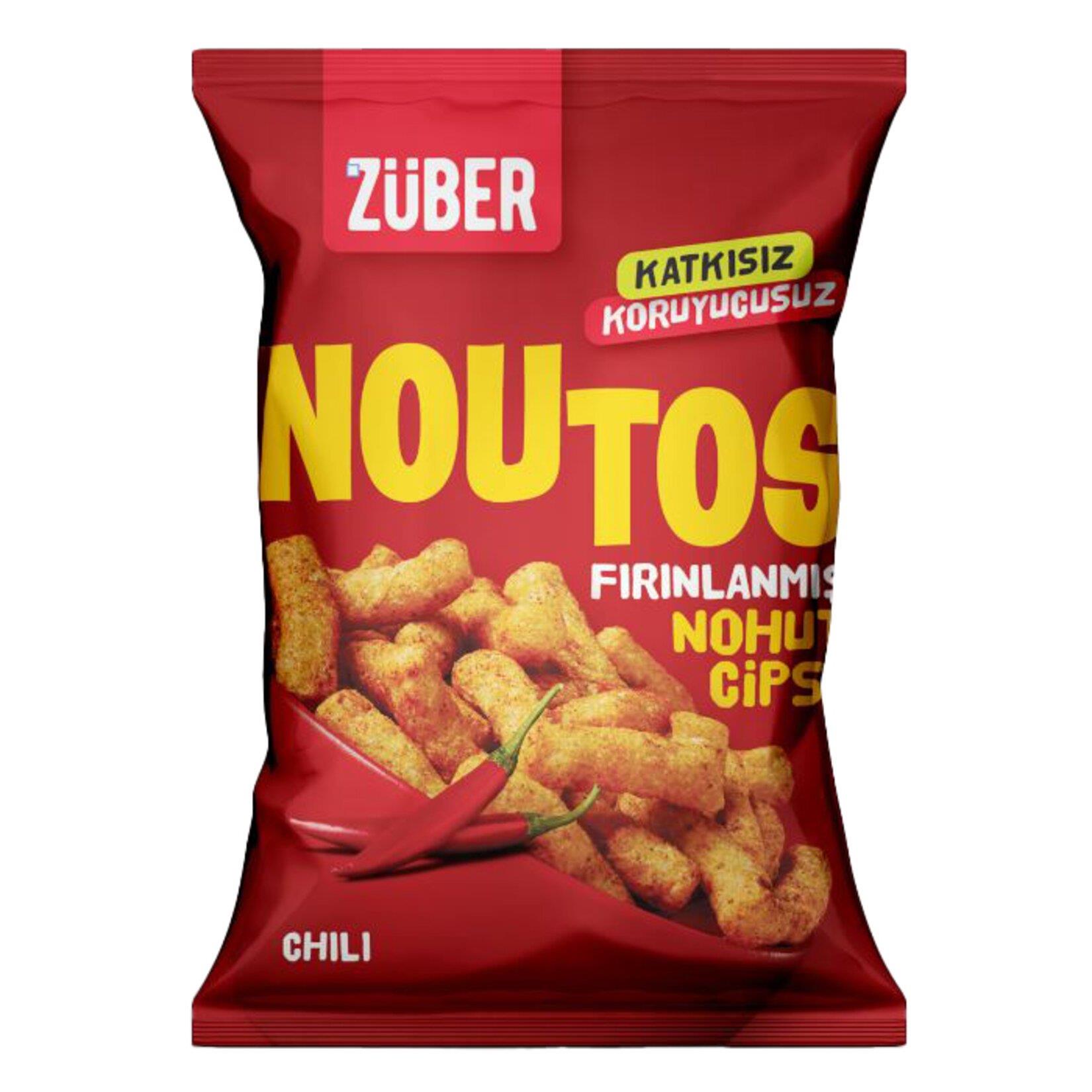 Züber ChiliFırınlanmış Nohut Cipsi 55 grZüber
