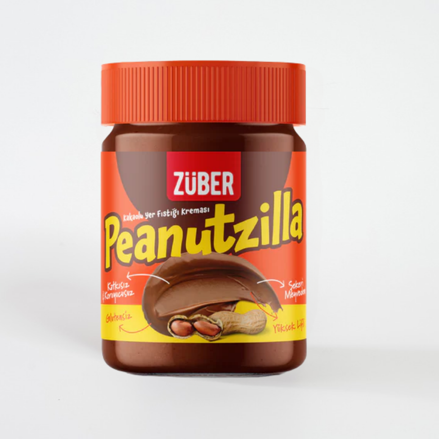 Züber Peanutzilla Kakaolu Yer Fıstığı Kreması 315 gZüber