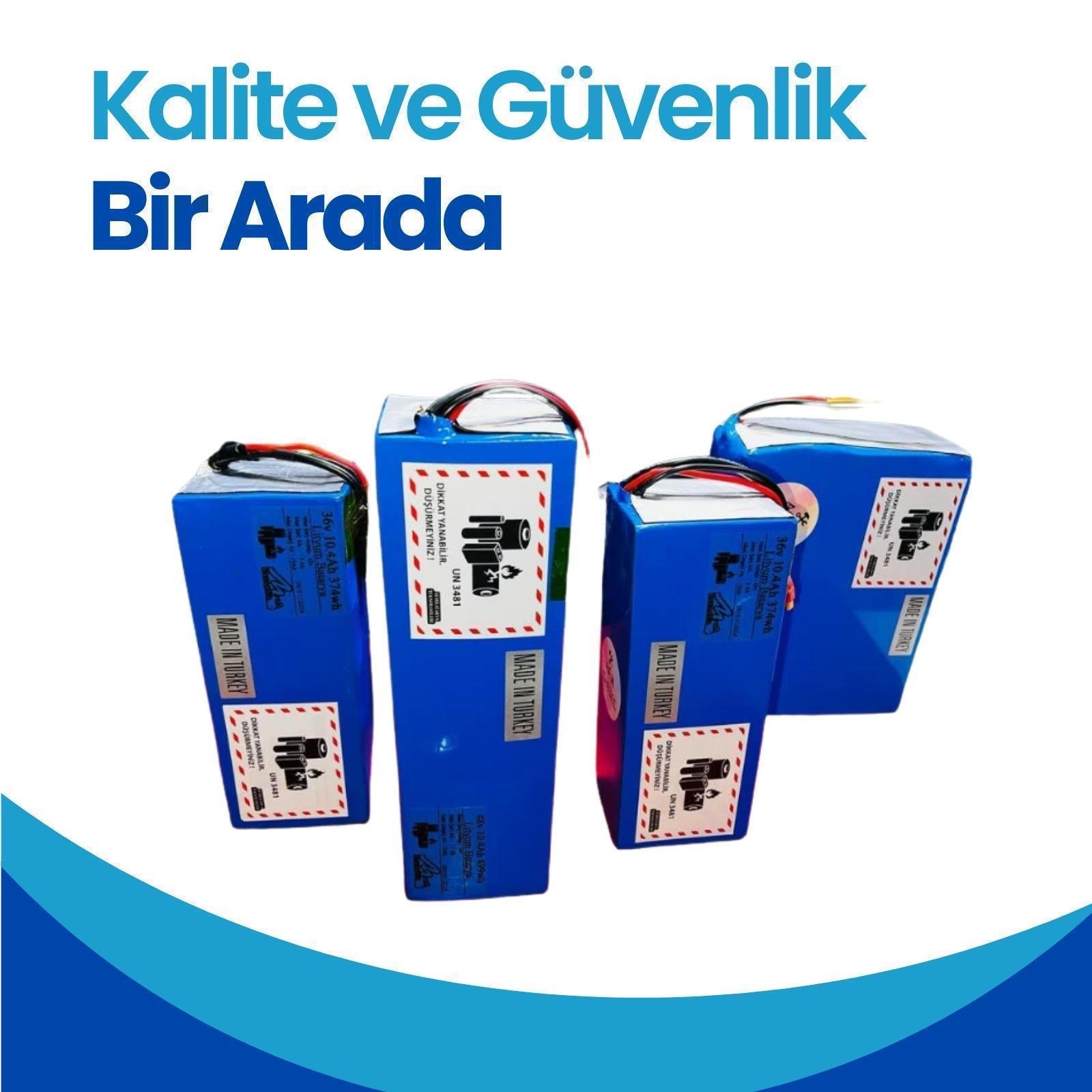 72V 60 Ah Ek Batarya - Yüksek Performanslı Elektrikli Bisiklet Bataryası